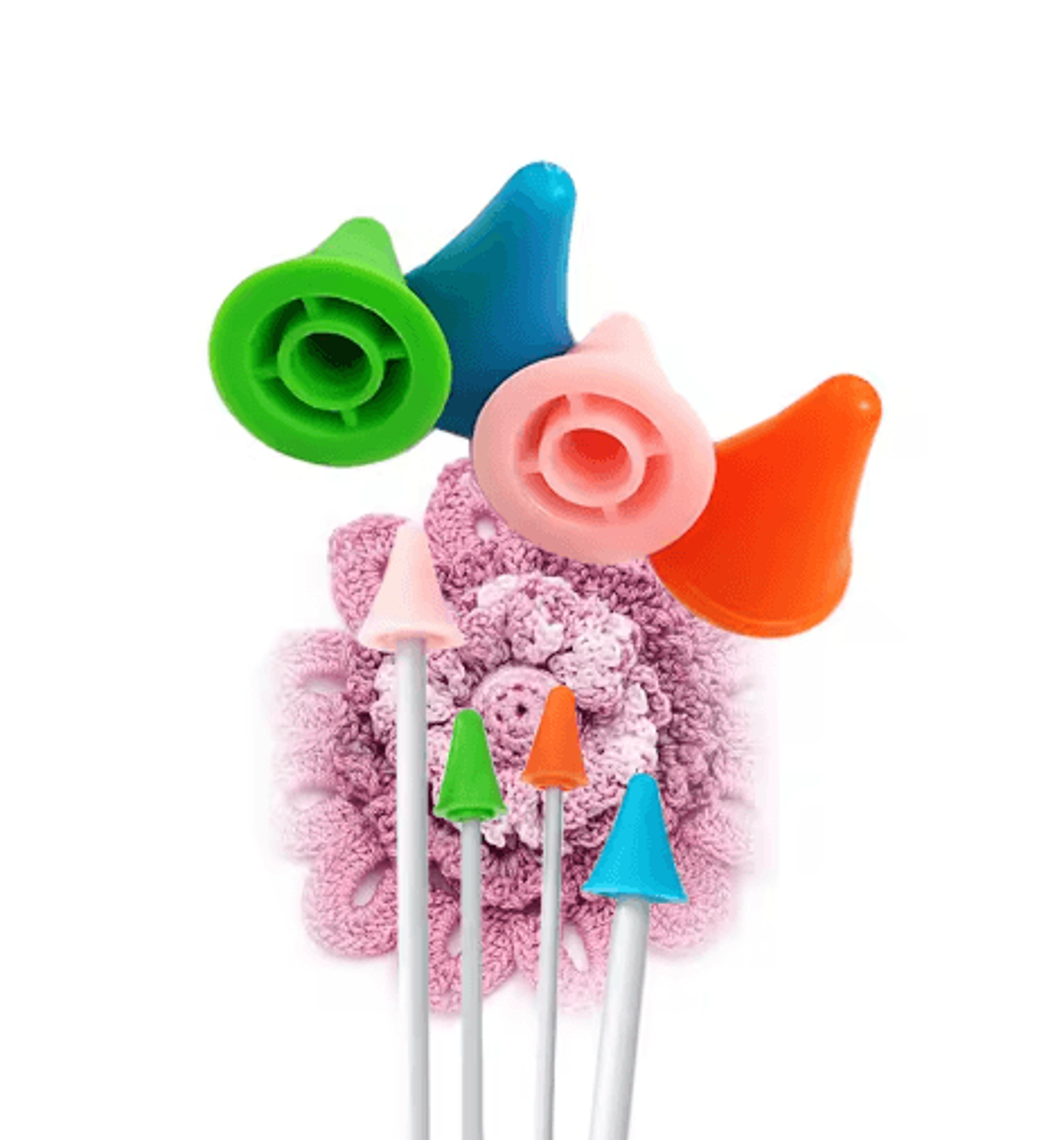 20PCS Knitting Needle Point Protector Set 8