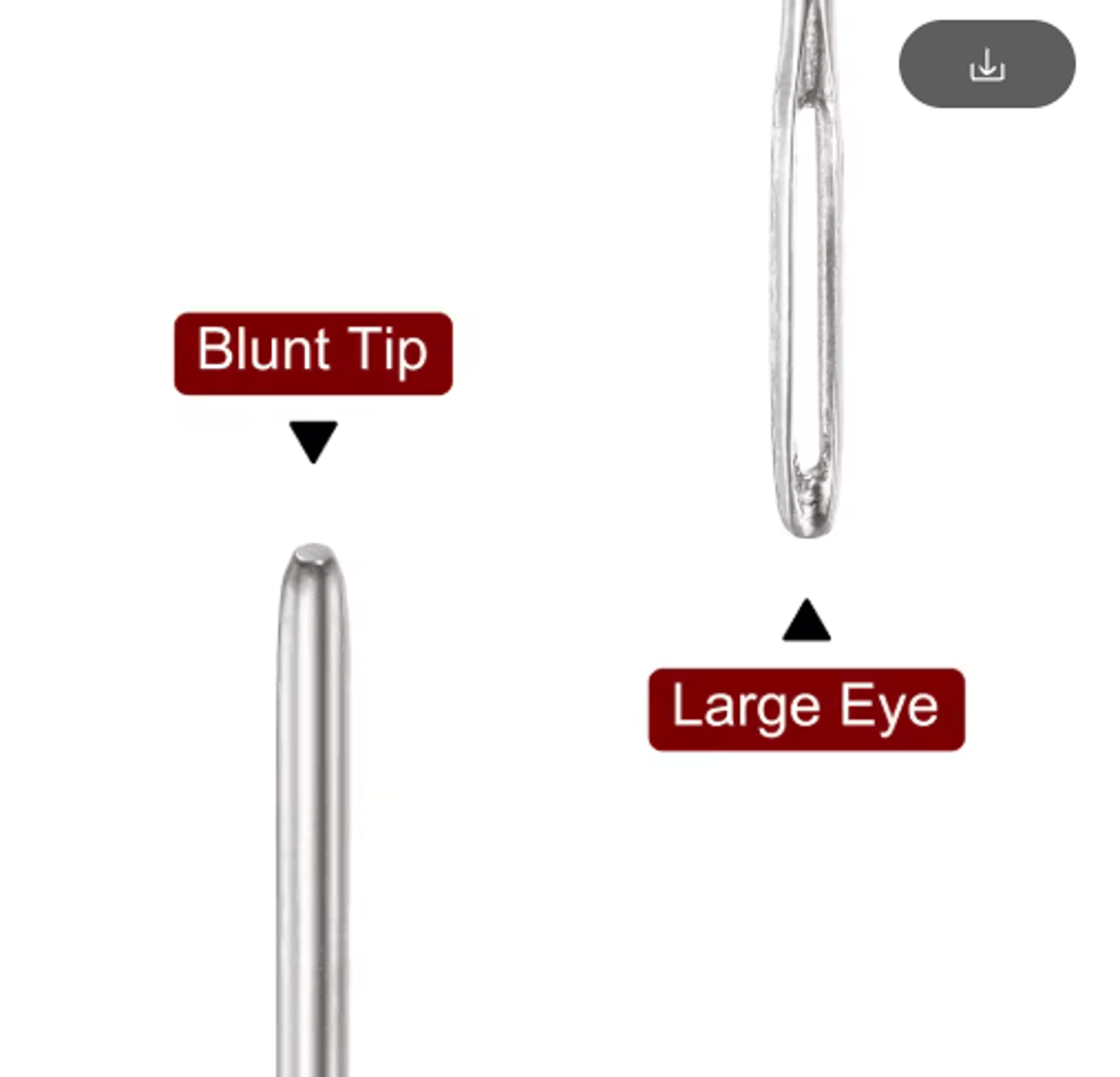 3060PCS Large Eye Blunt Tapestry Needle Set 10