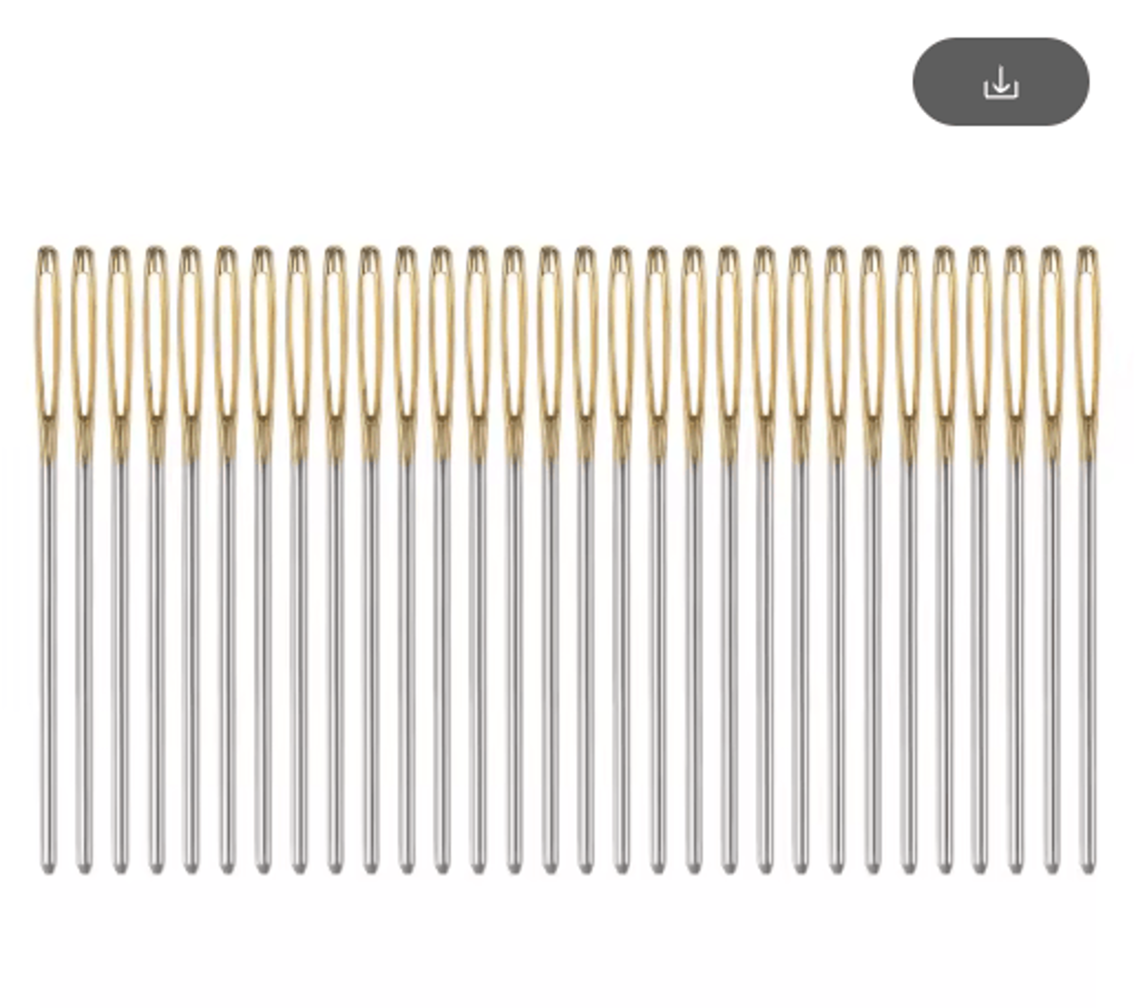 3060PCS Large Eye Blunt Tapestry Needle Set 12