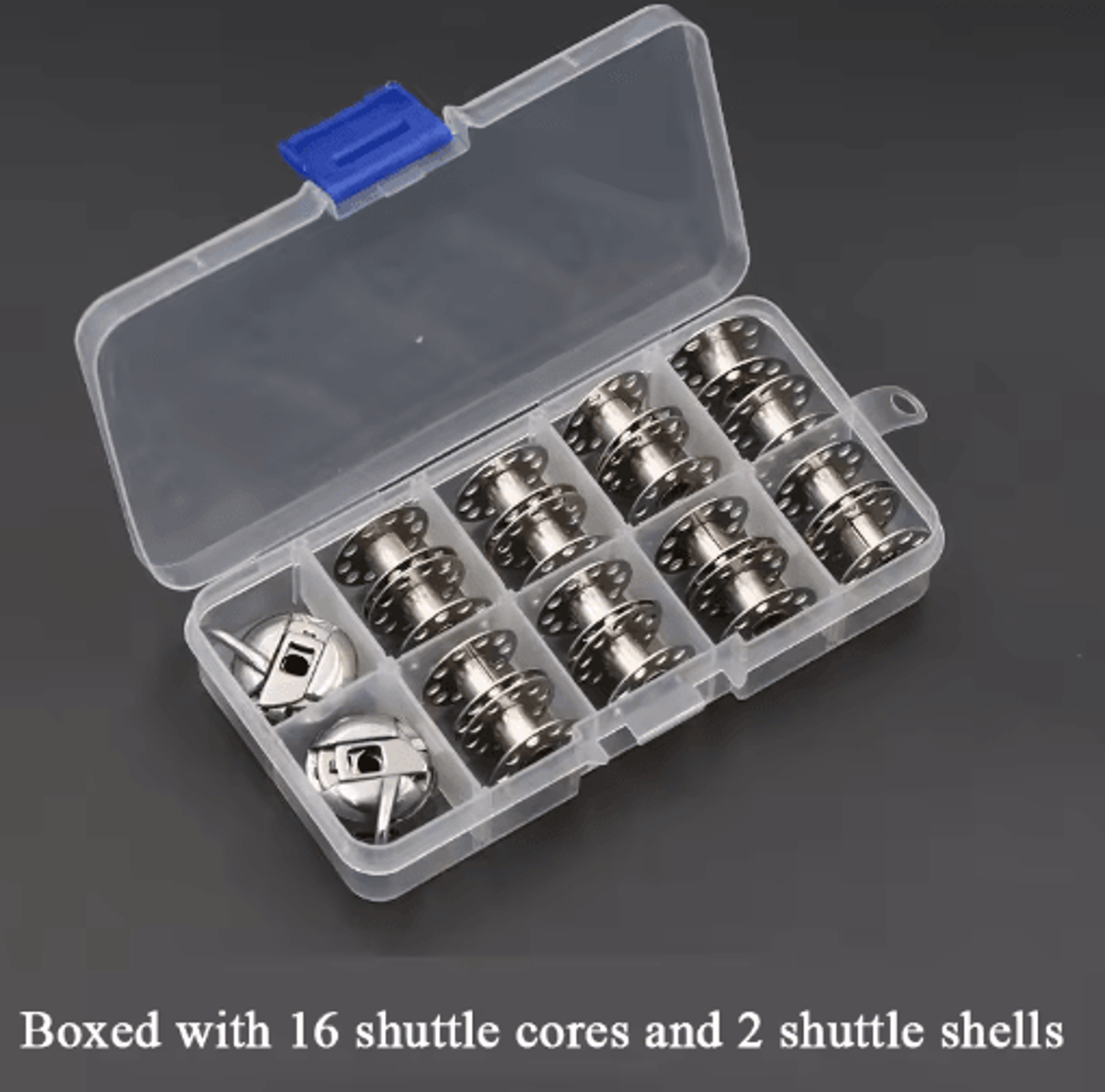 Stainless Steel Sewing Machine Bobbin  Case Set 1
