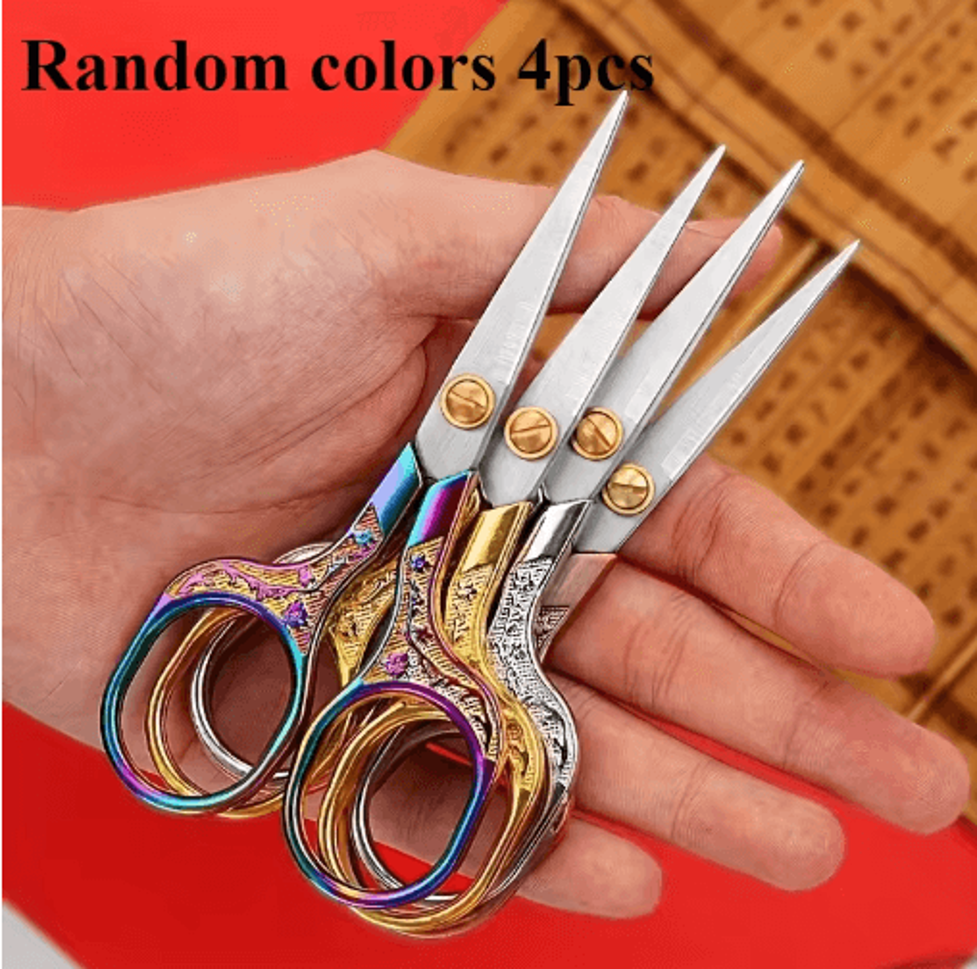 Stainless Steel Embroidery  Sewing Scissors 4