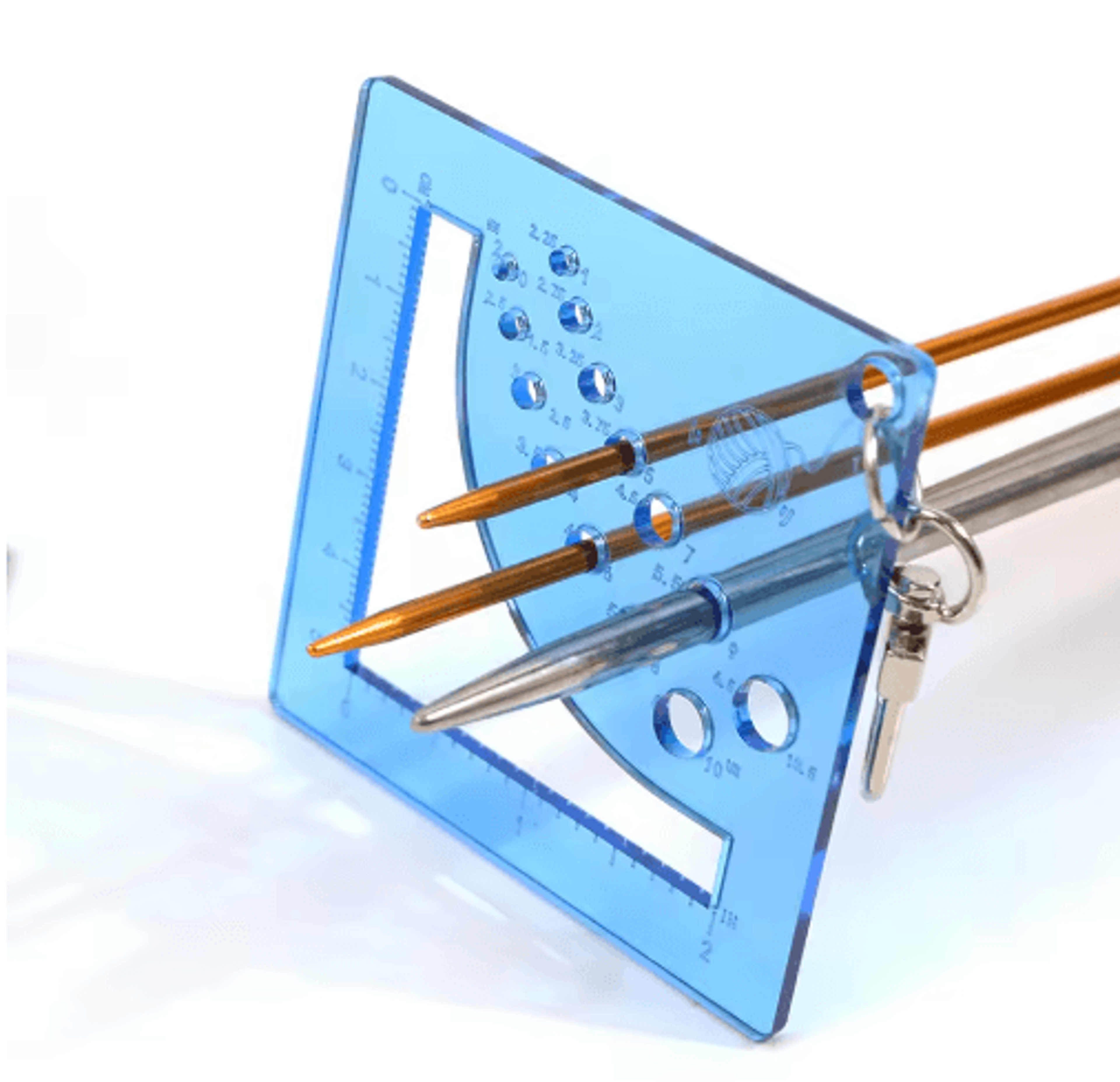 Knitting Ruler Gauge  Stitch Calculator Tool 6