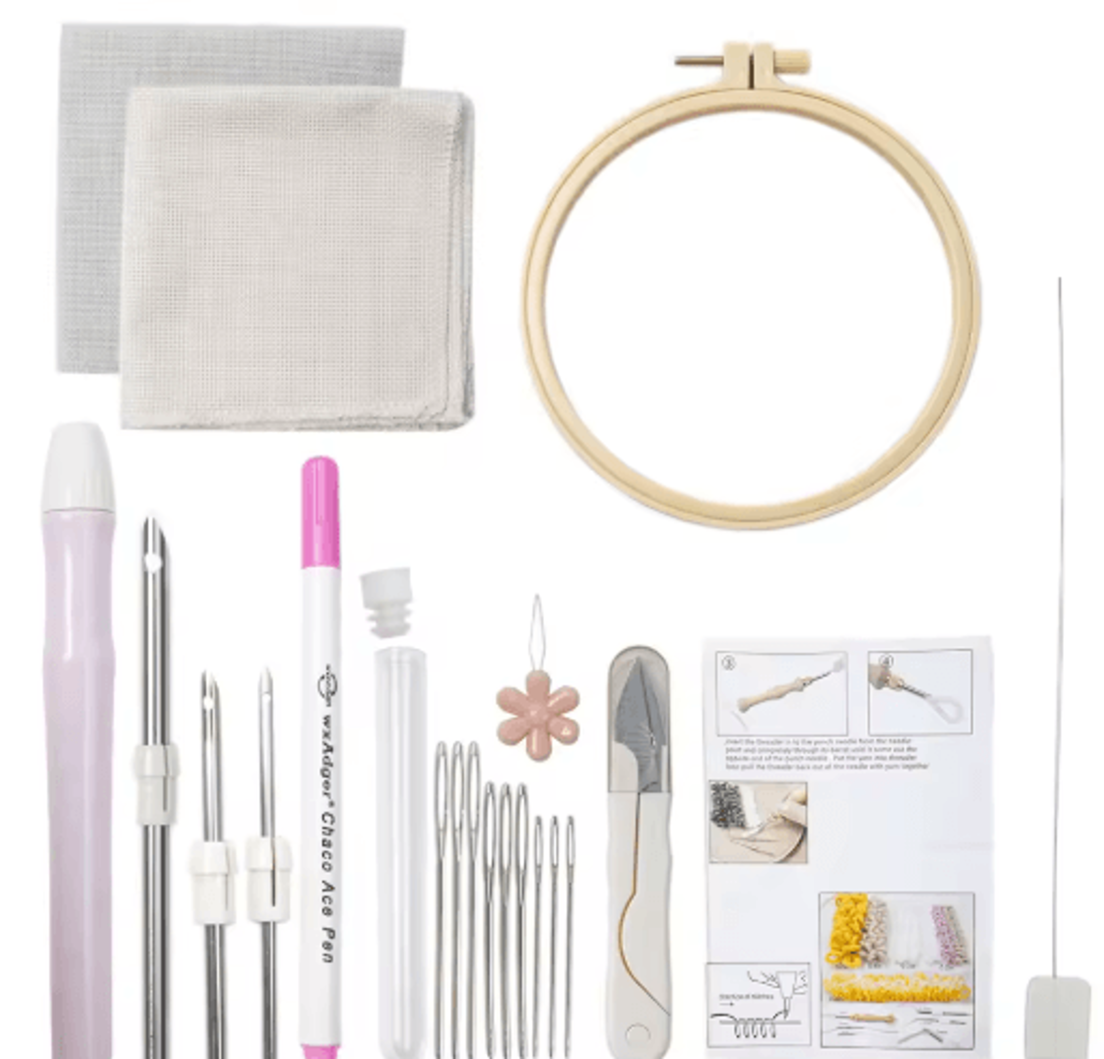 Magic Punch Needle Embroidery Pen Kit 1