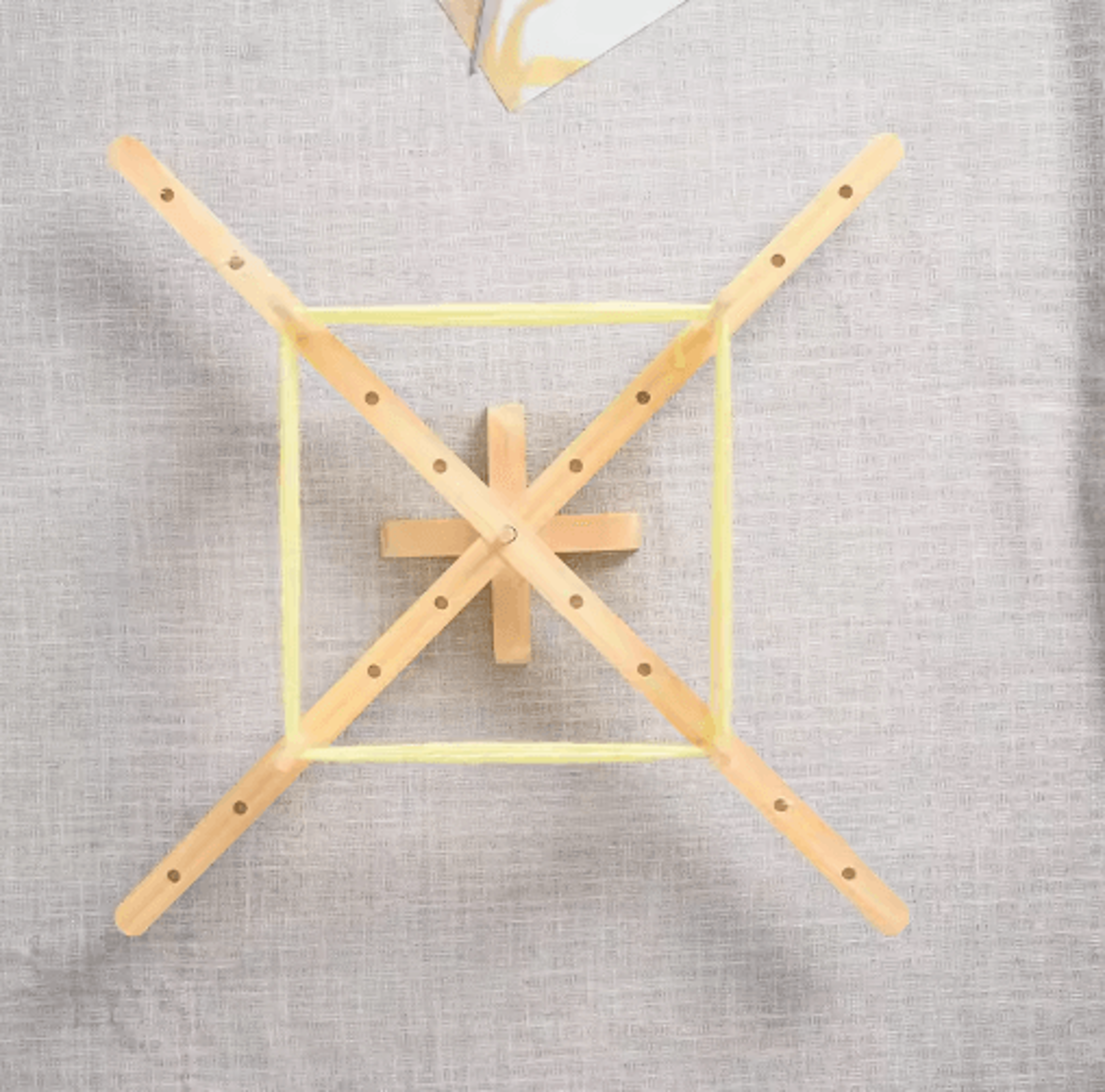 Wooden Yarn Swift Winder  Holder 3