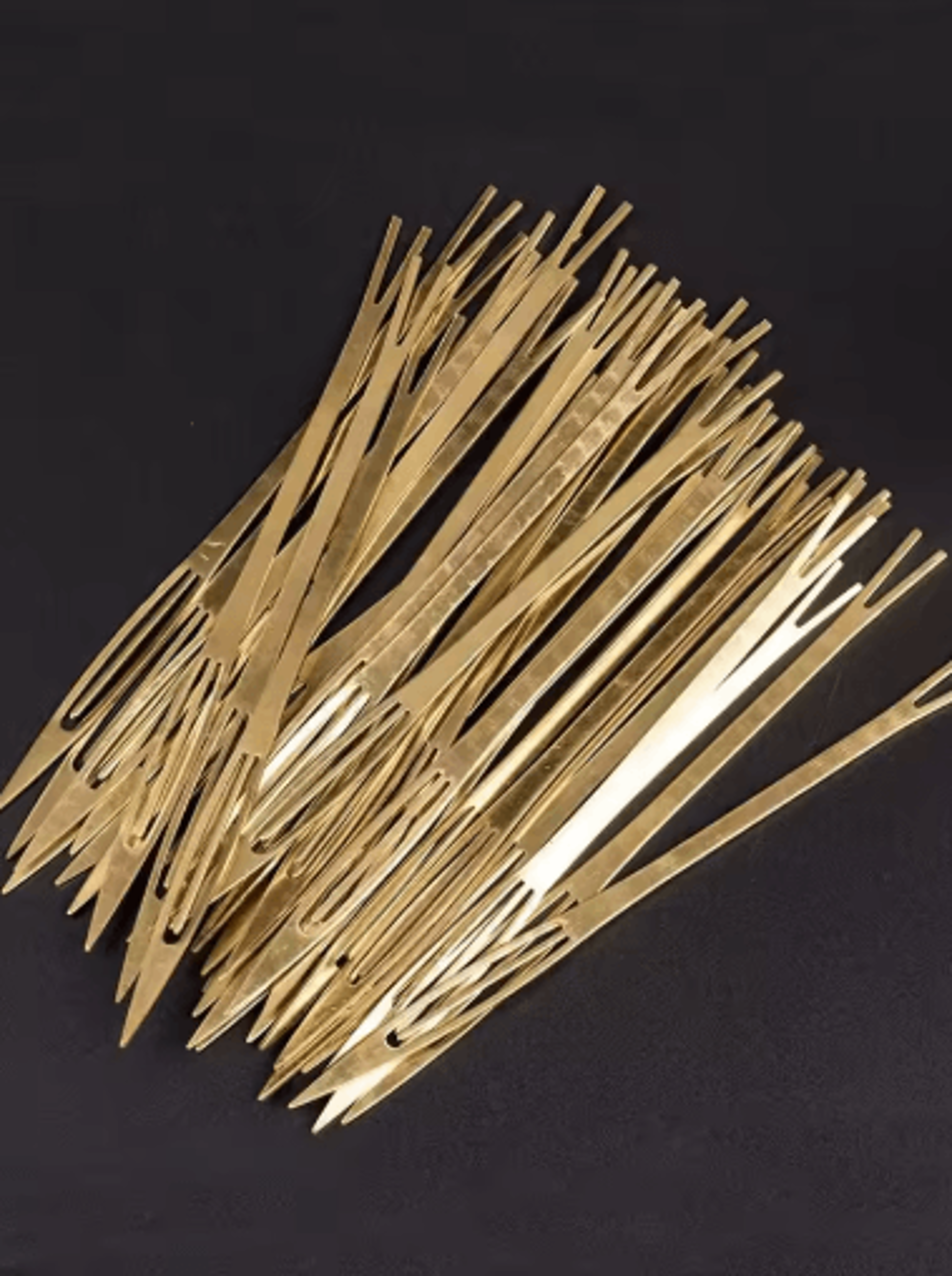 2PCS Copper Net Making Shuttle  Repair Needle Set 6