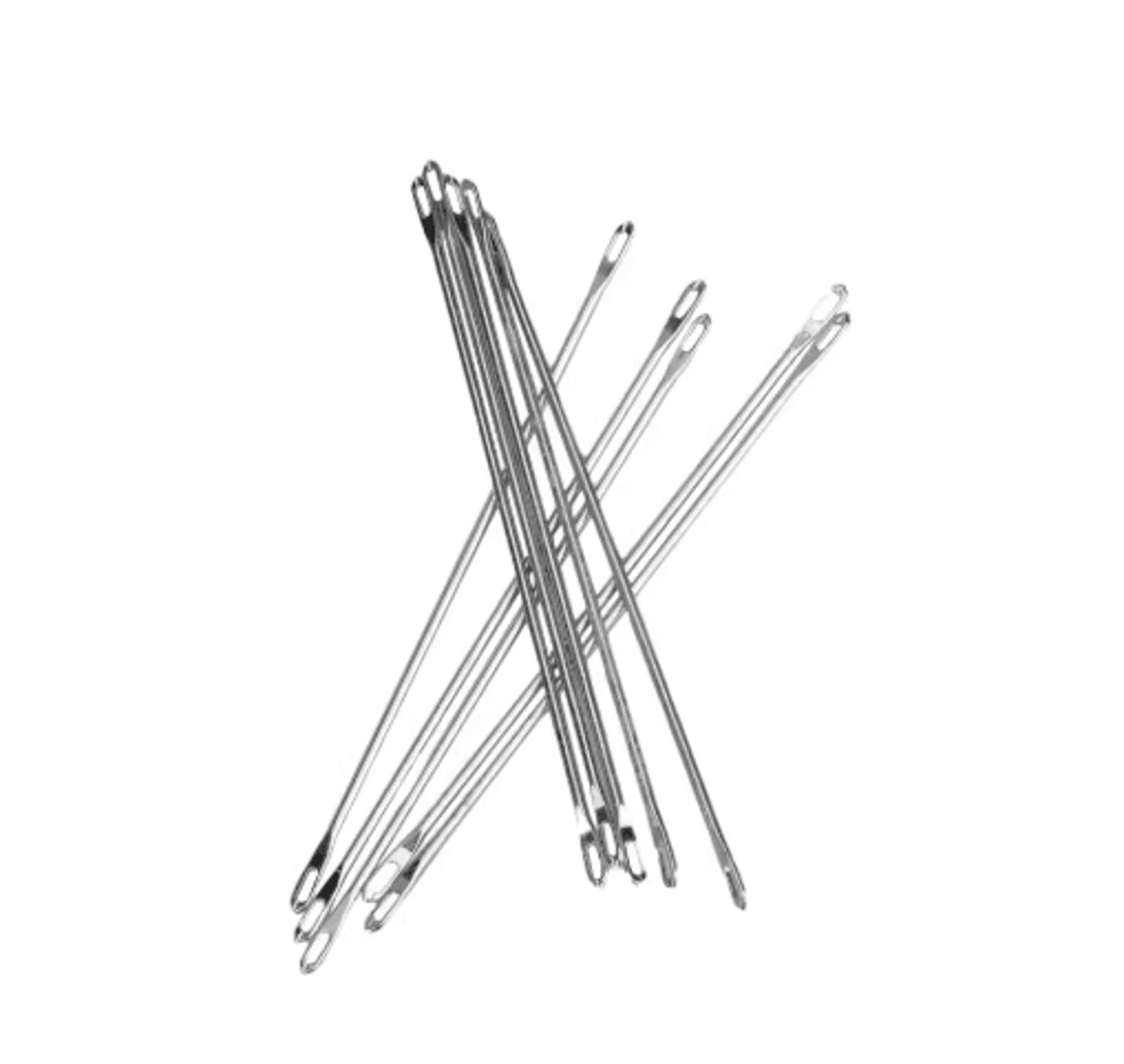 10 PCS 9cm DoubleEyed Knitting Machine Transfer Needles 3