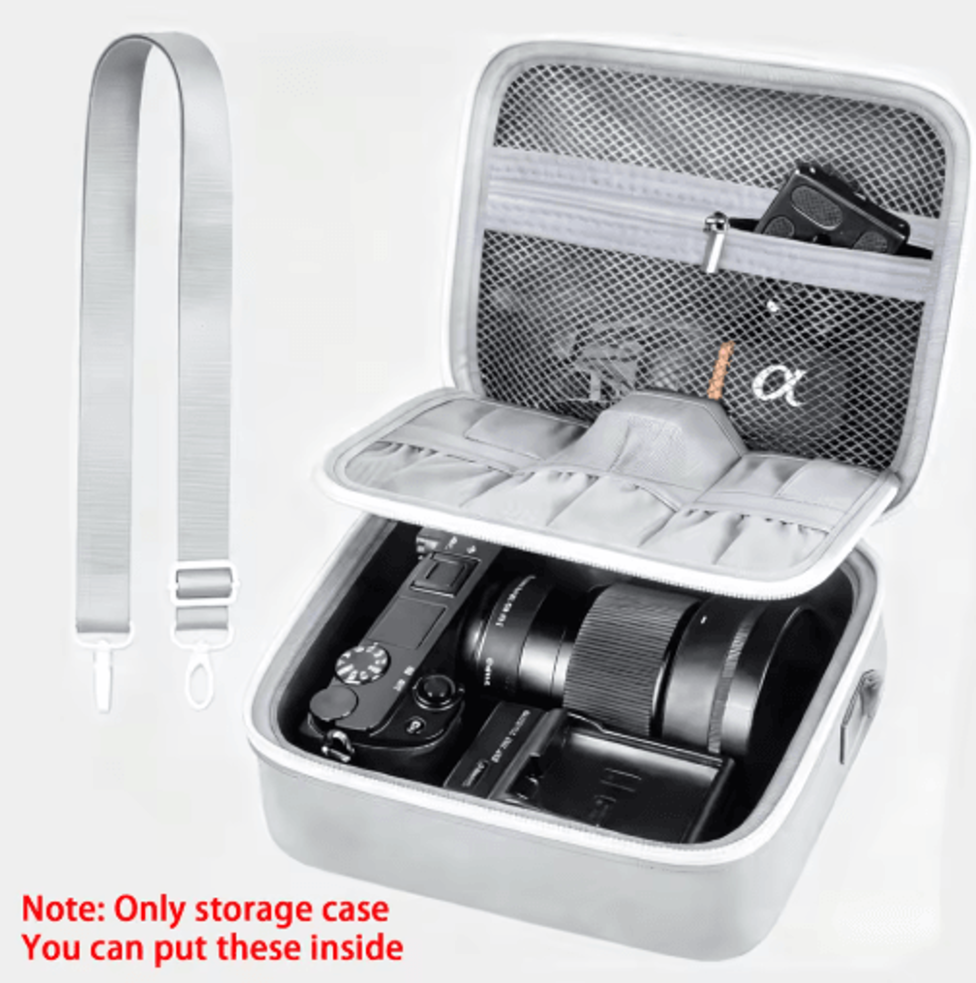 Hard Camera Case For Sony ZVE10  Alpha Cameras 2