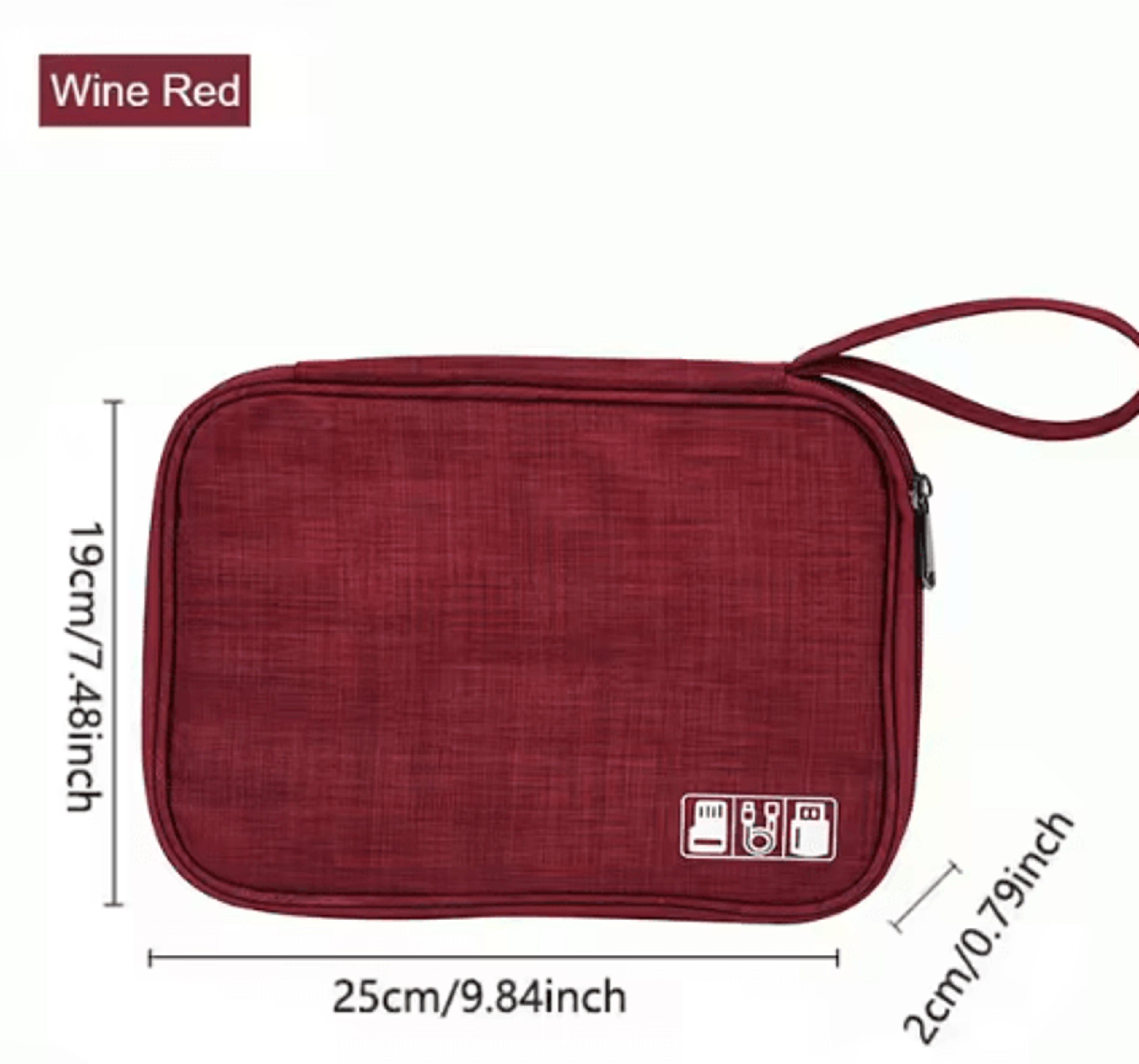 Waterproof Travel Cable  Electronics Organizer Bag 7