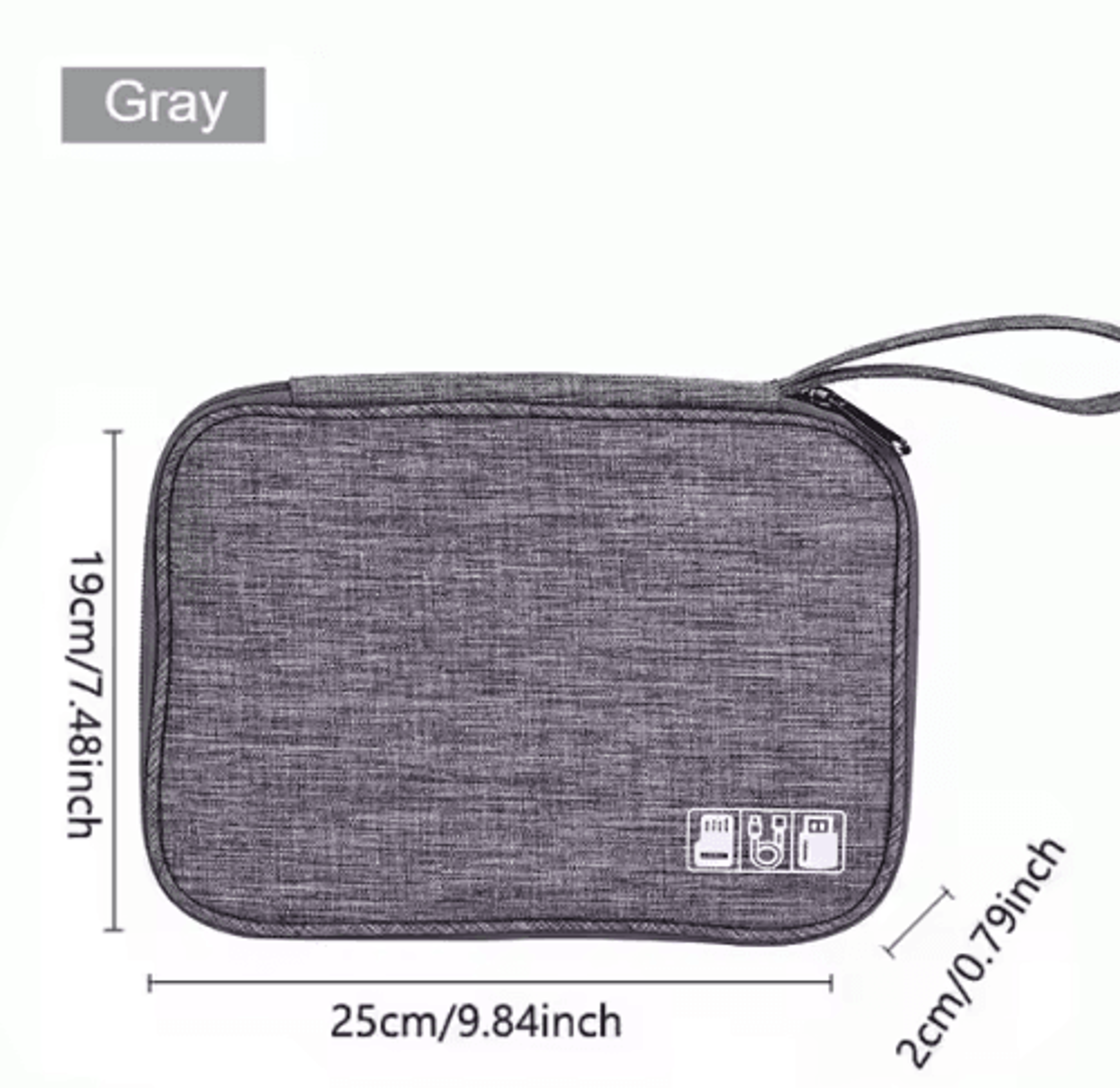 Waterproof Travel Cable  Electronics Organizer Bag 2