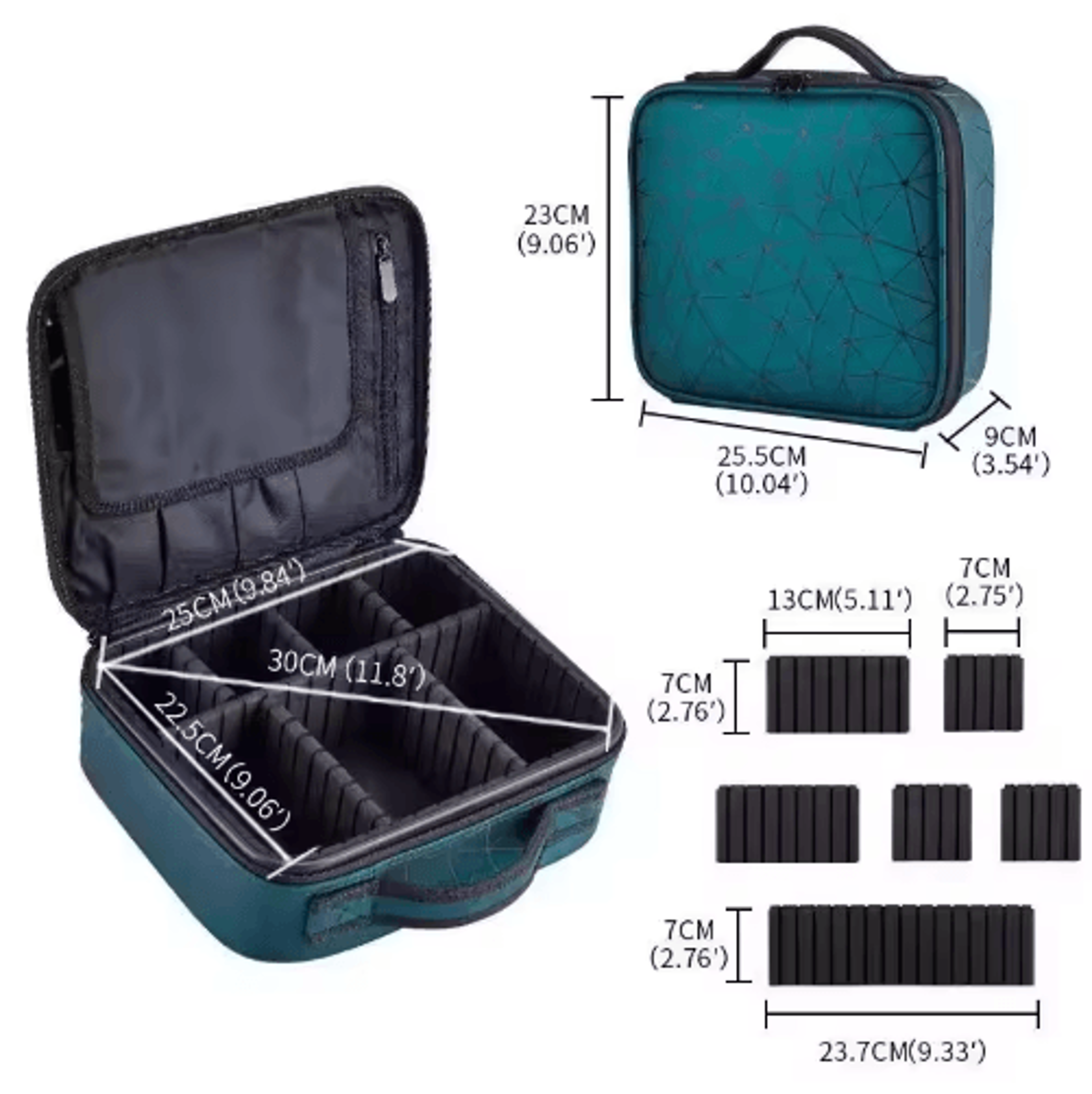 MultiFunctional Portable Travel Makeup Organizer 1