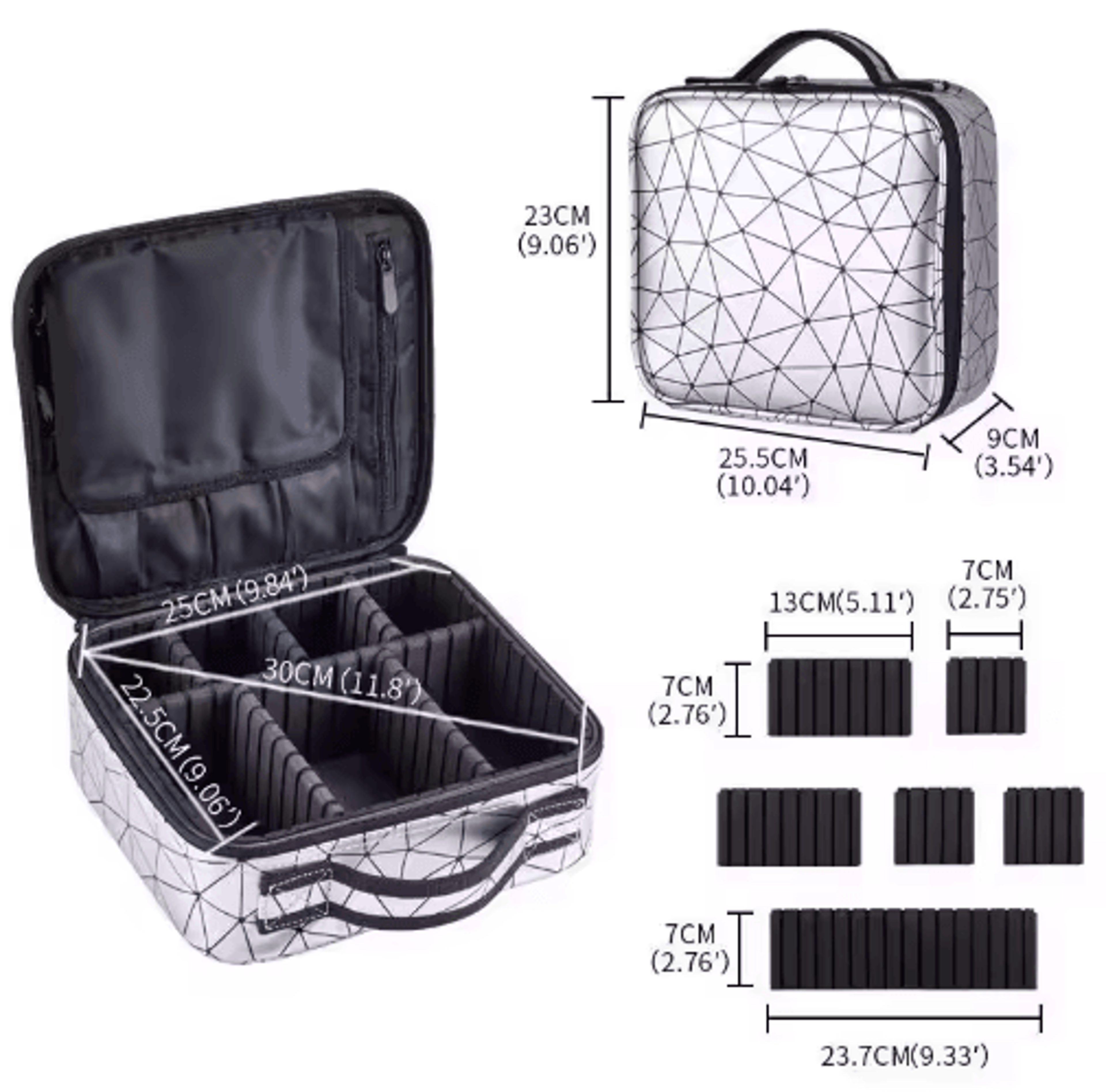 MultiFunctional Portable Travel Makeup Organizer 7
