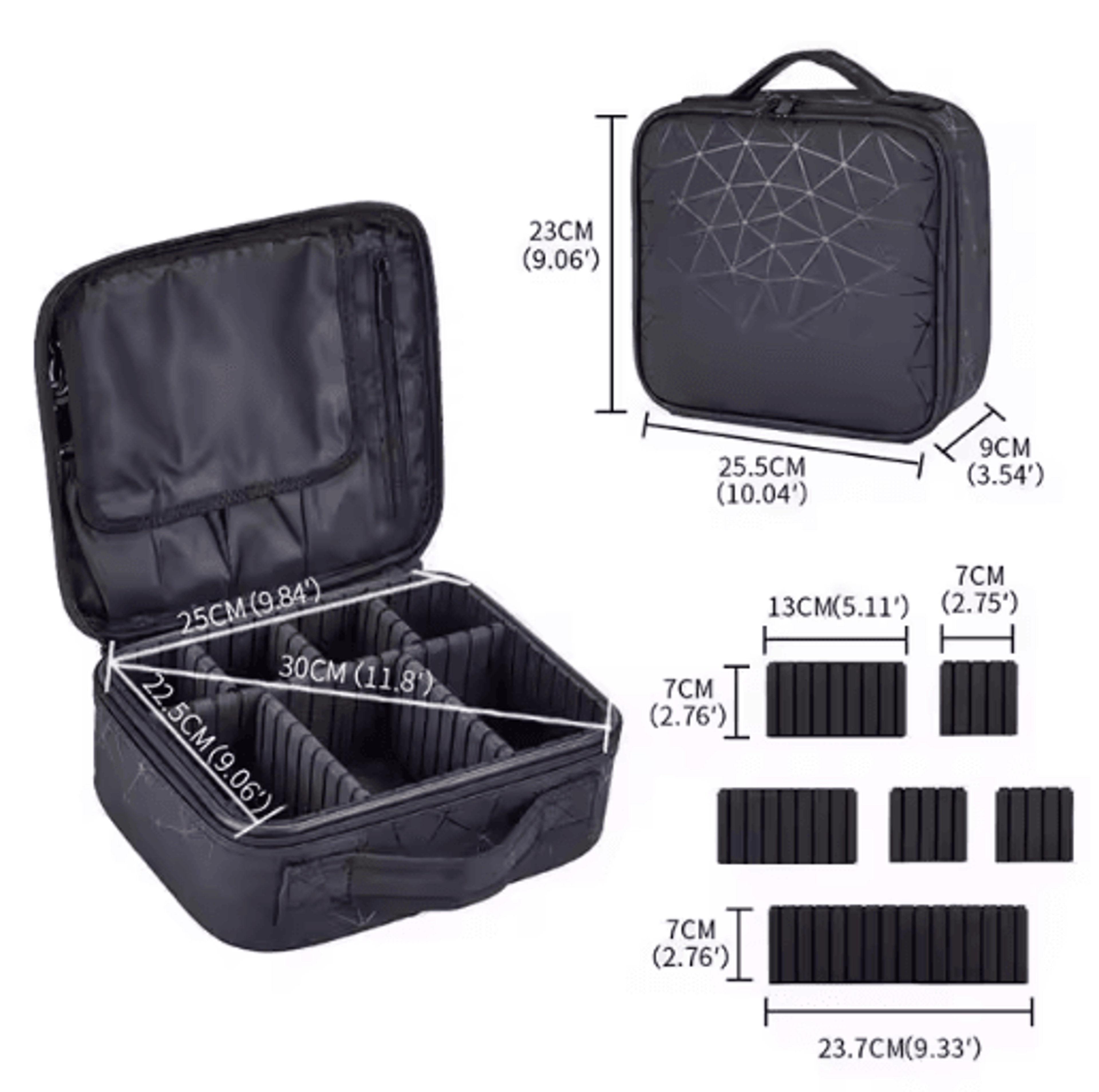 MultiFunctional Portable Travel Makeup Organizer 2