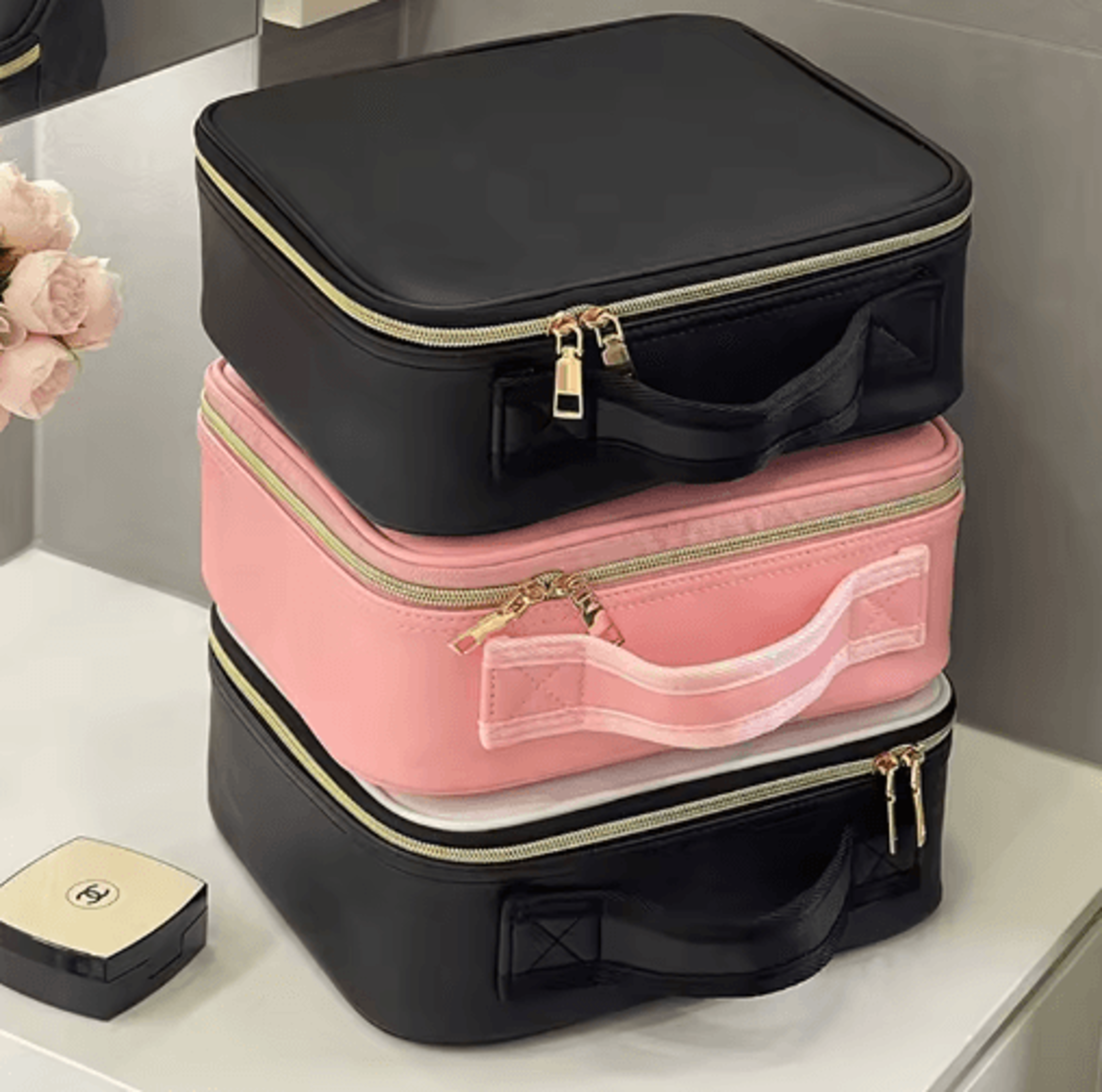 MultiFunctional Portable Travel Makeup Organizer 12