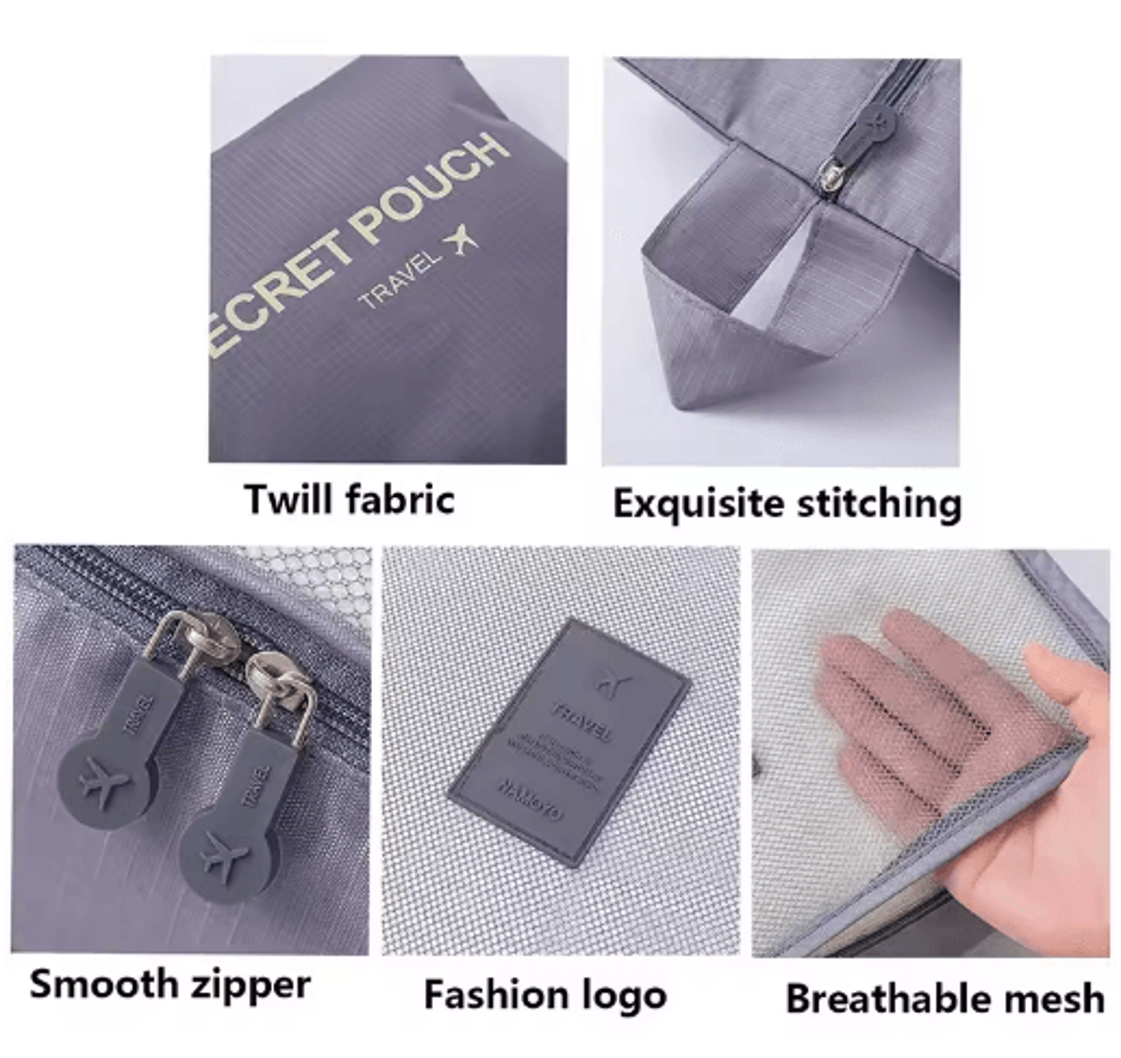 7PCS Travel Packing Cubes  Luggage Organizer Set 18