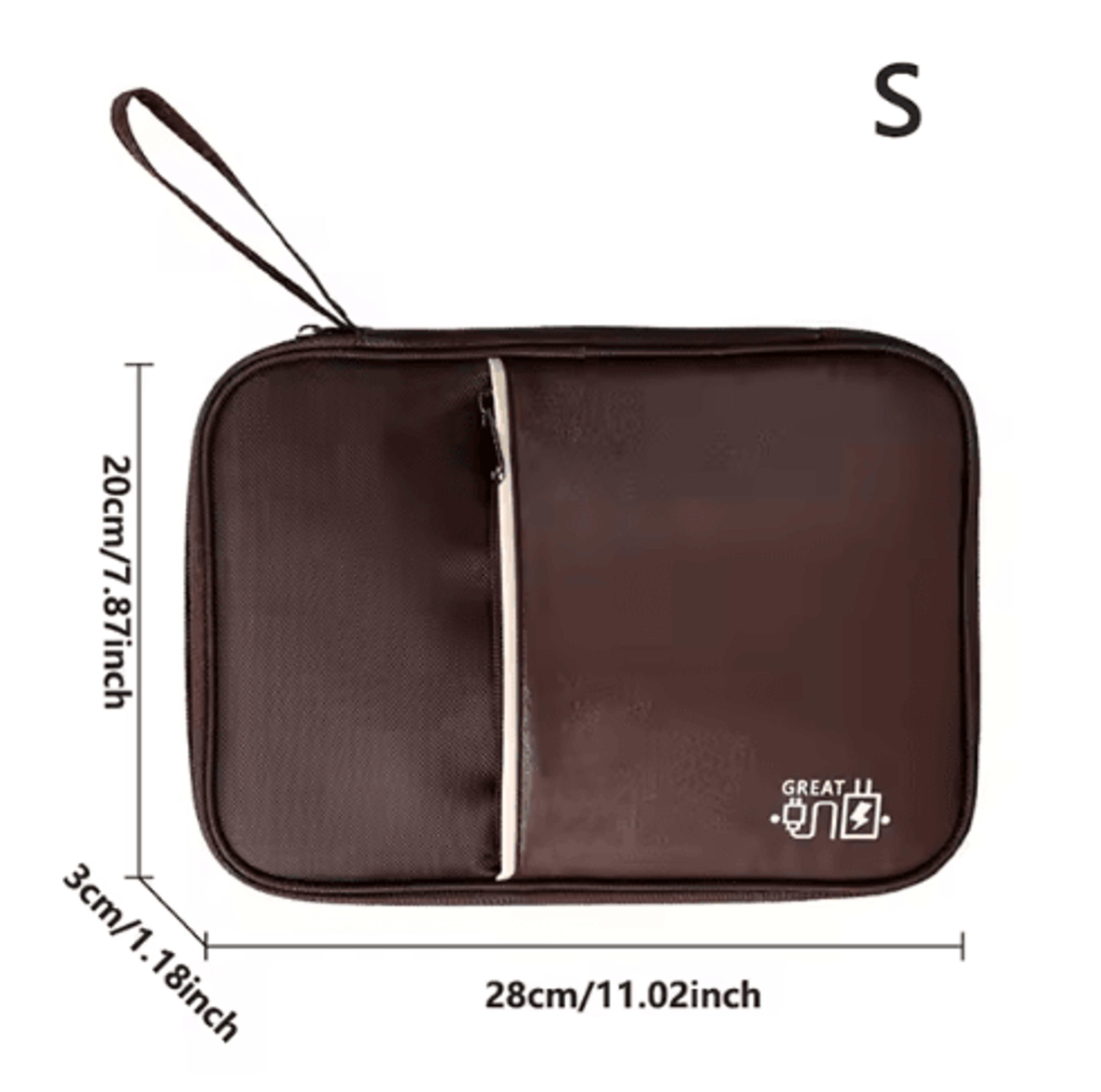 Waterproof Travel Cable  Electronics Organizer Case 14