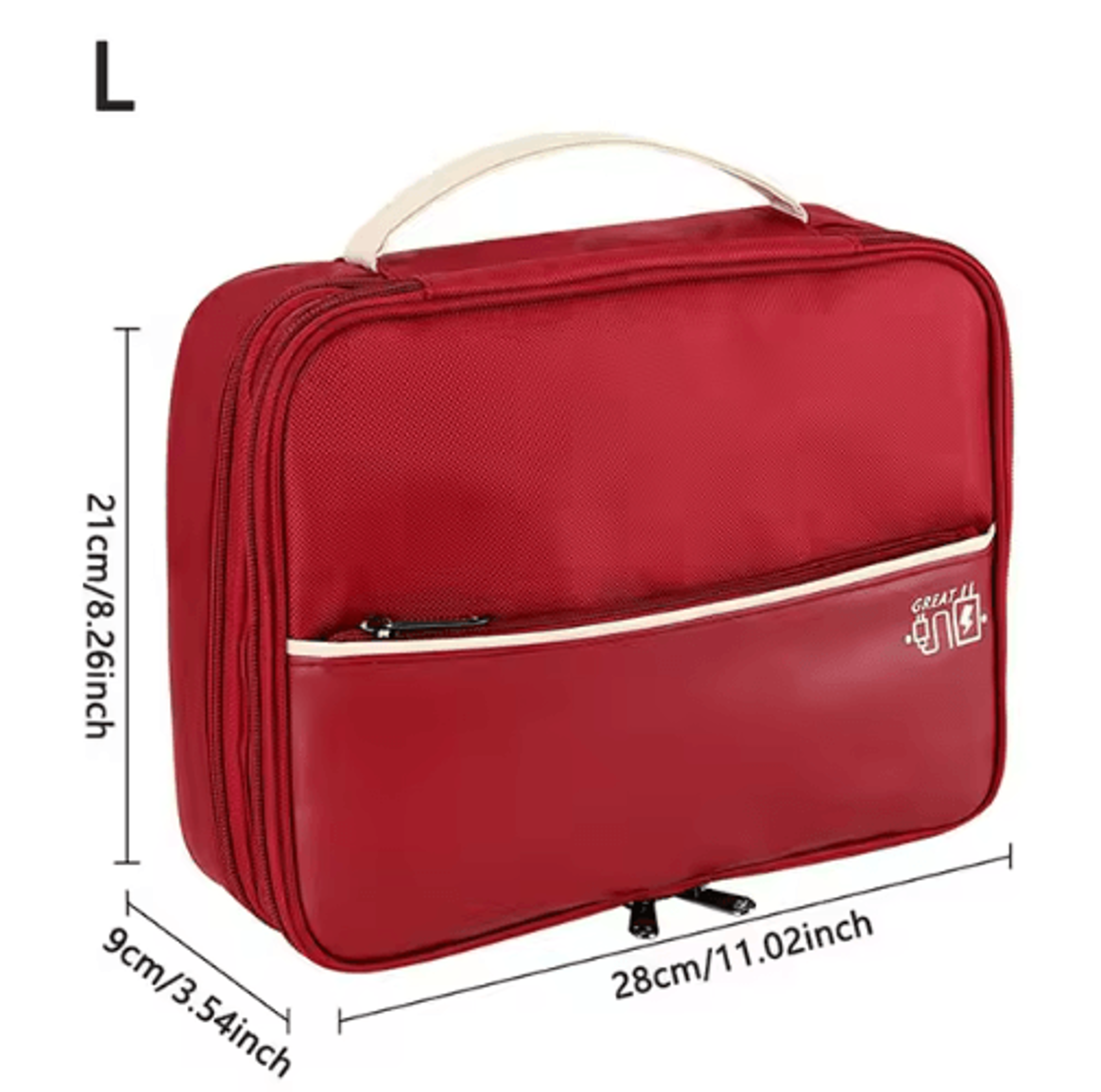 Waterproof Travel Cable  Electronics Organizer Case 12