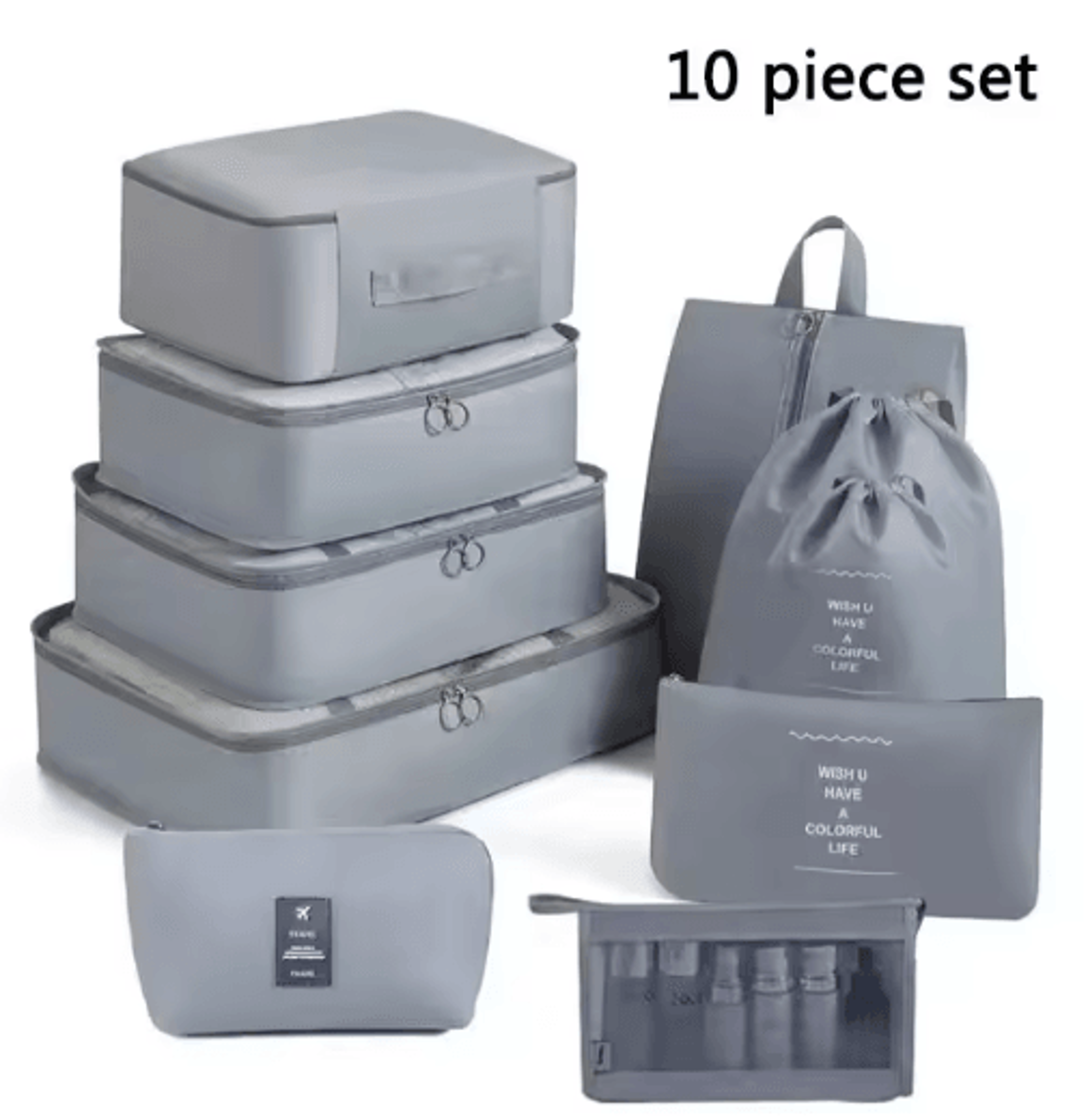 MultiPurpose Travel Packing  Storage Bag Set 11