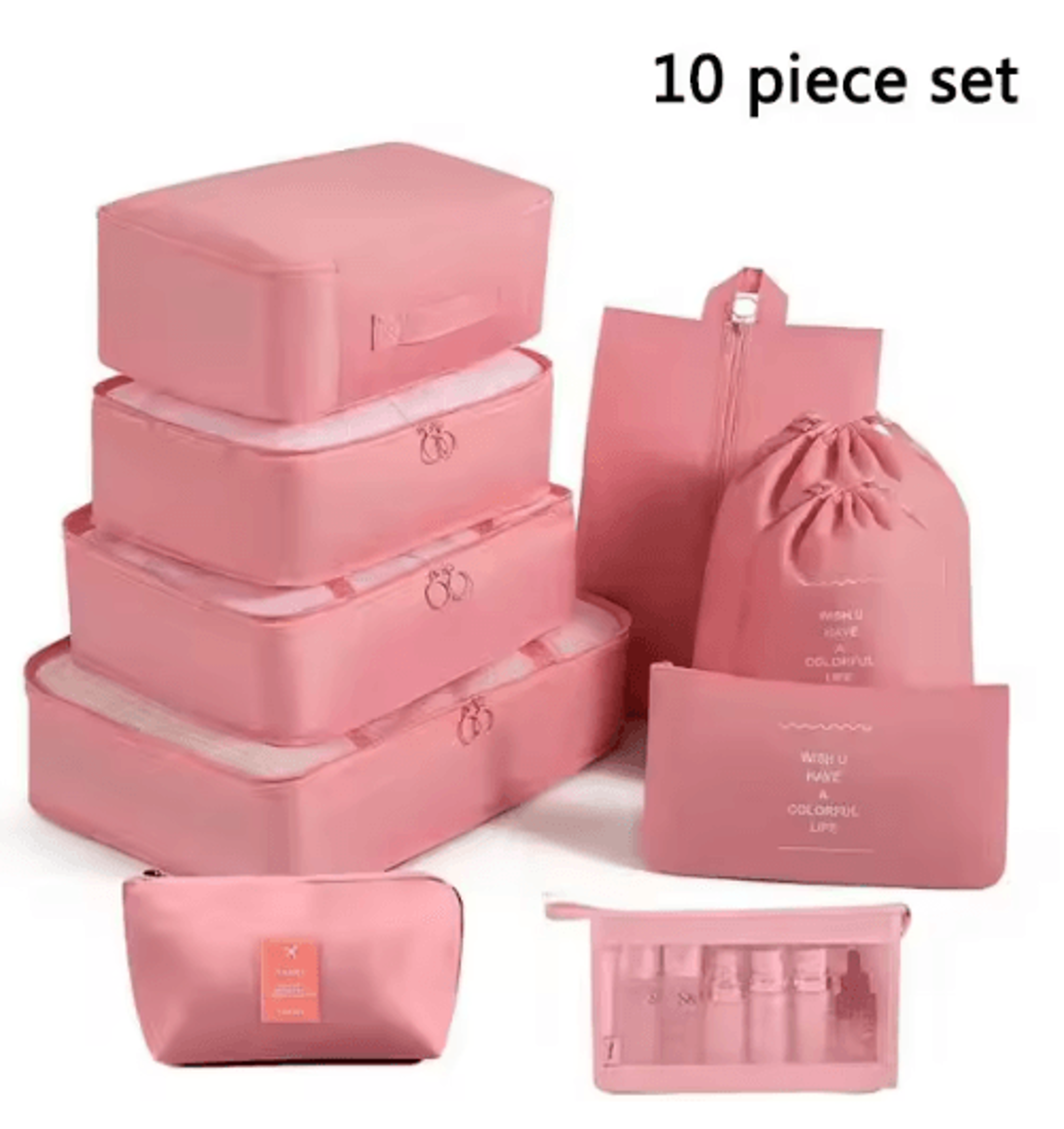 MultiPurpose Travel Packing  Storage Bag Set 8