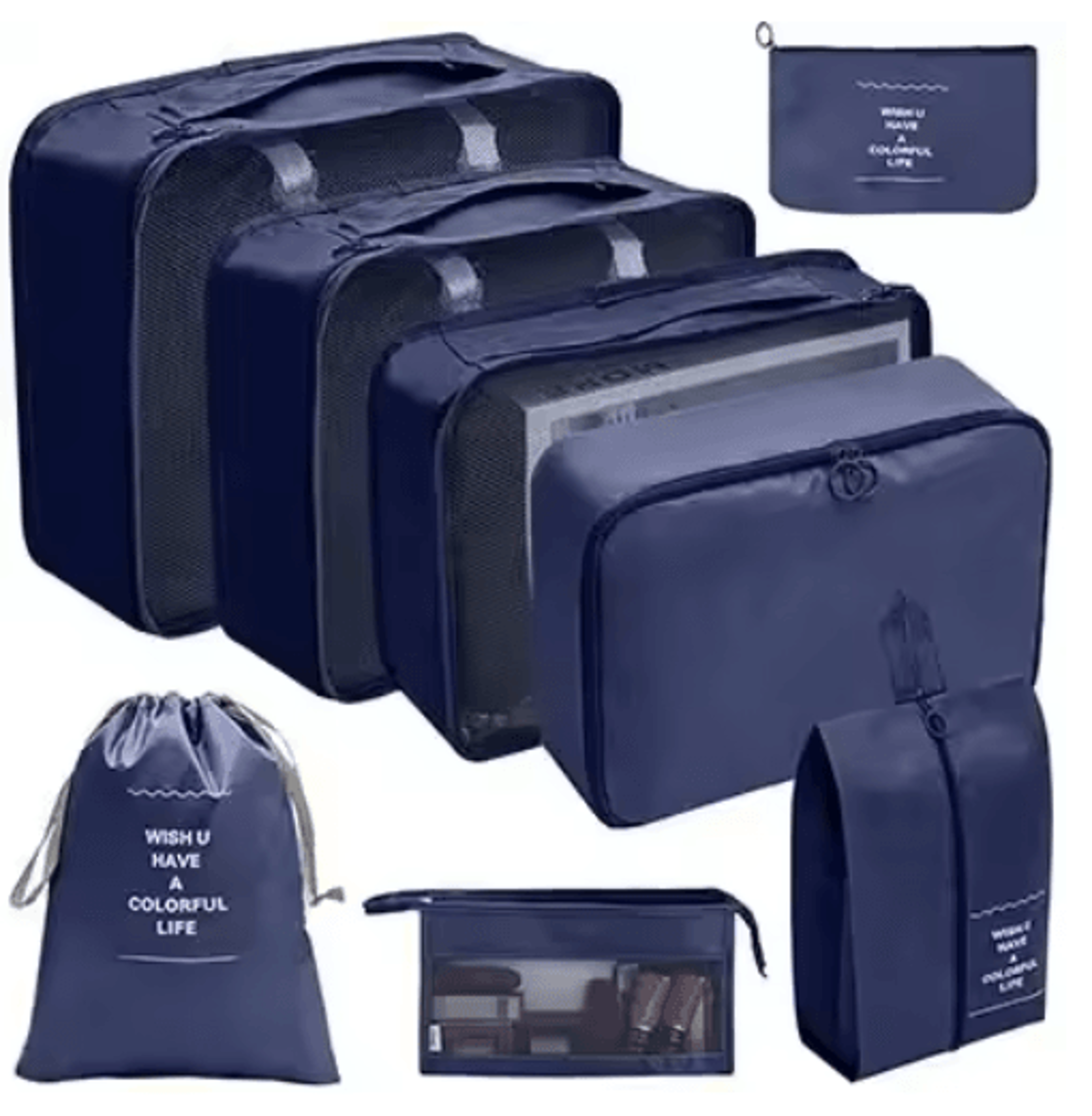 891011PCS Foldable Travel Packing Cubes Set 18