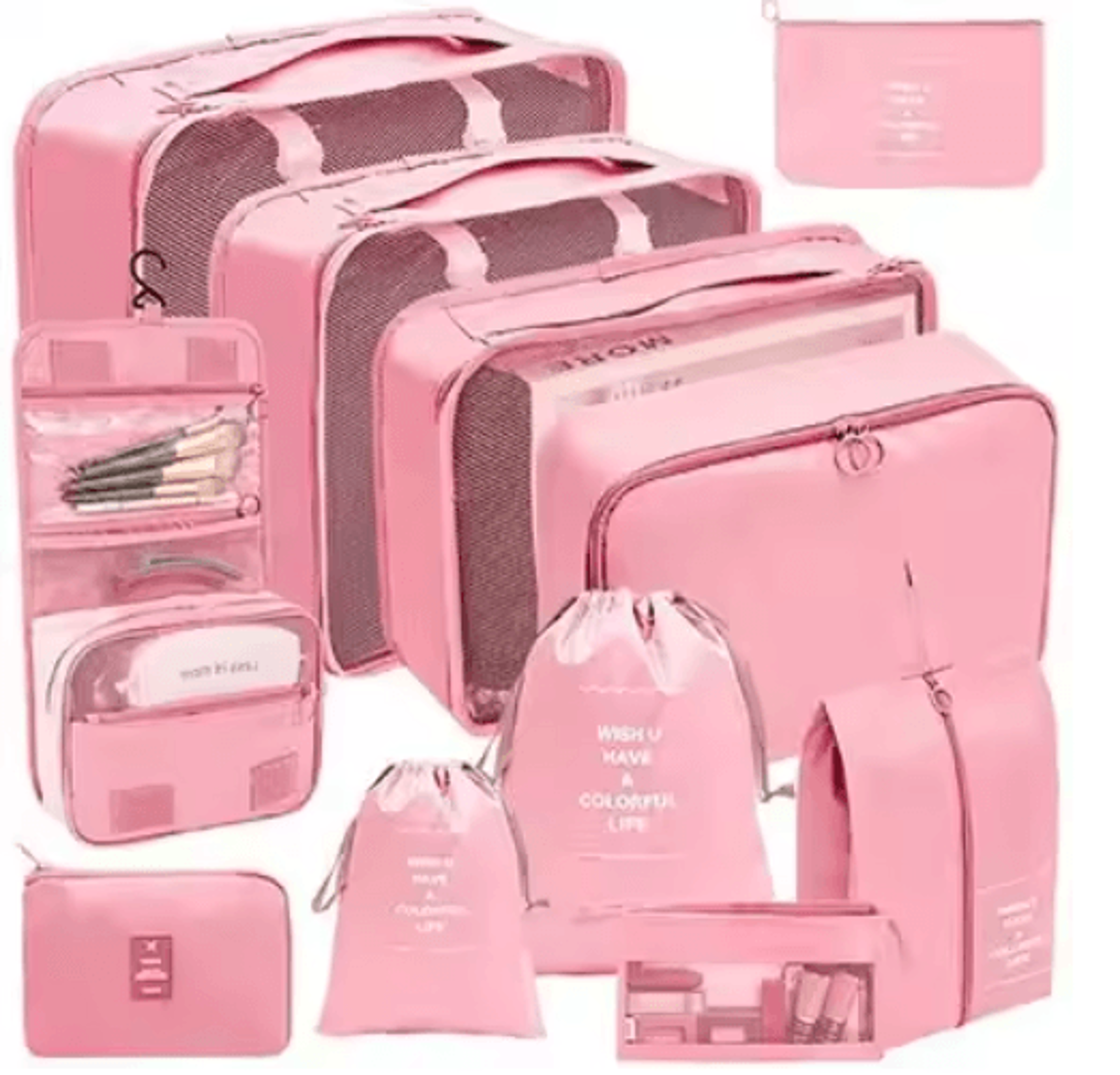 891011PCS Foldable Travel Packing Cubes Set 23