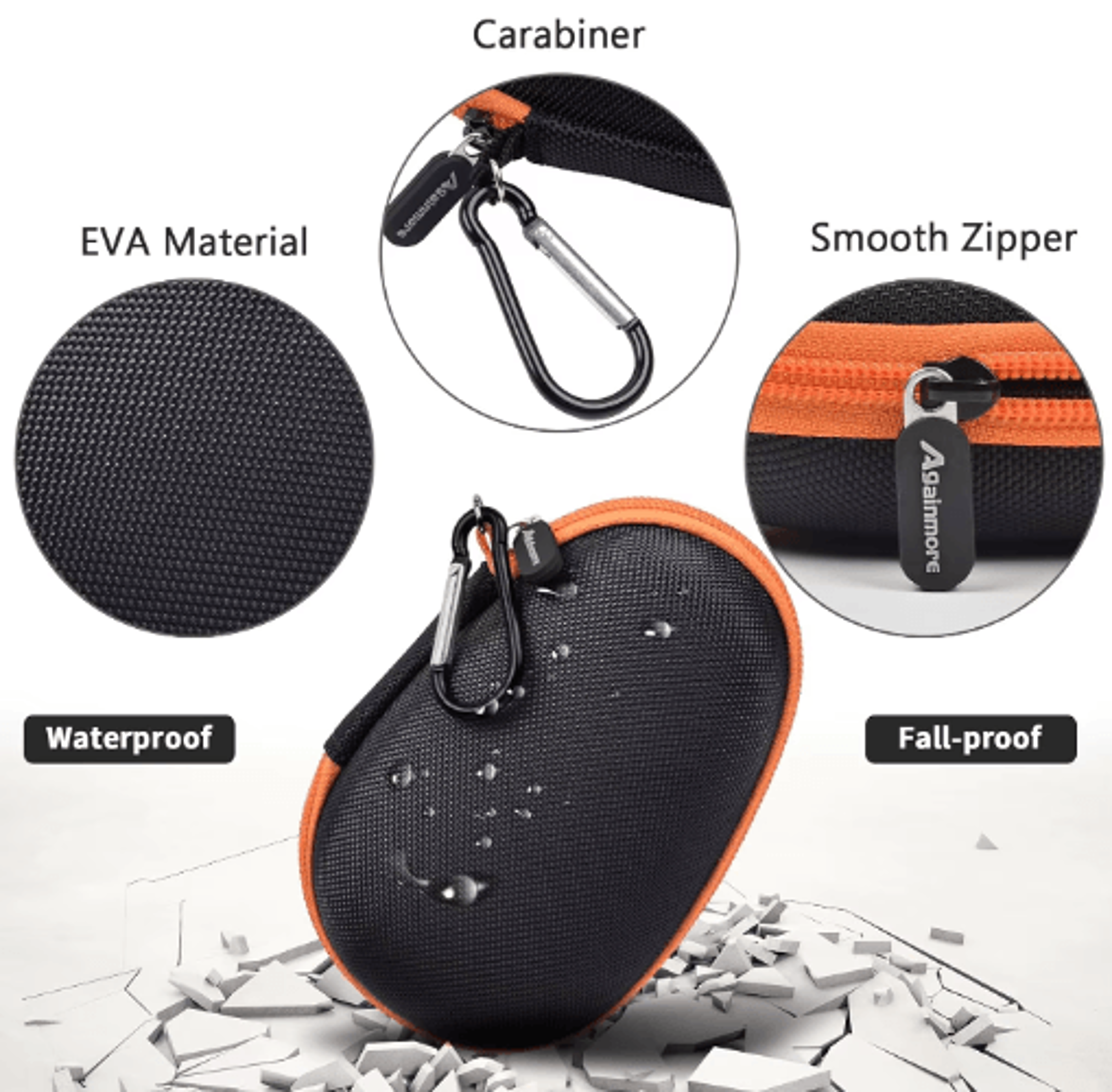 Protective Travel Case For JBL Clip 5  Clip 4 10