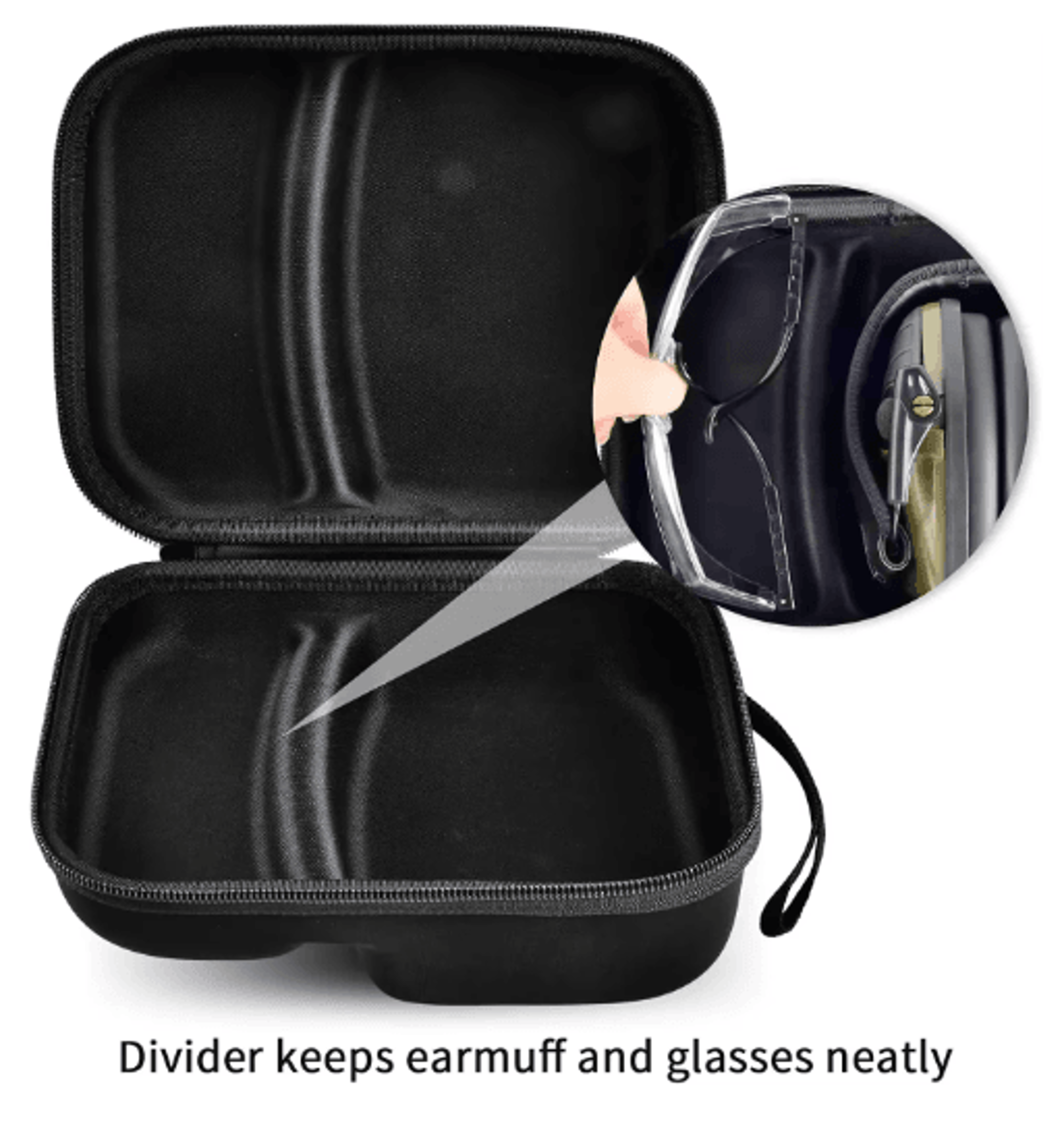 Hard EVA Protective Case For Electronic Earmuffs 4