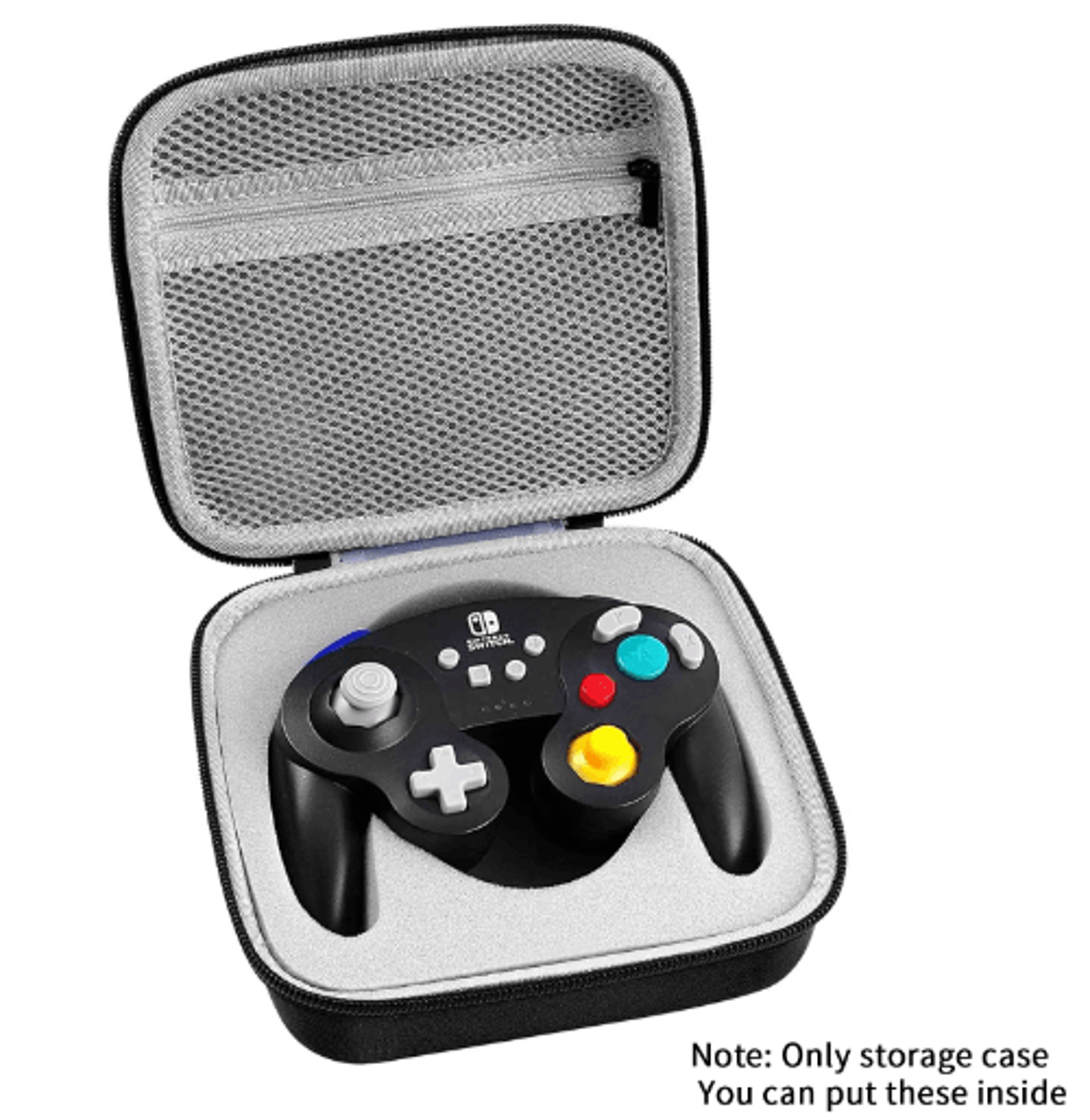 Hard Shell Travel Case For PowerA  PDP GameCube Controllers 0