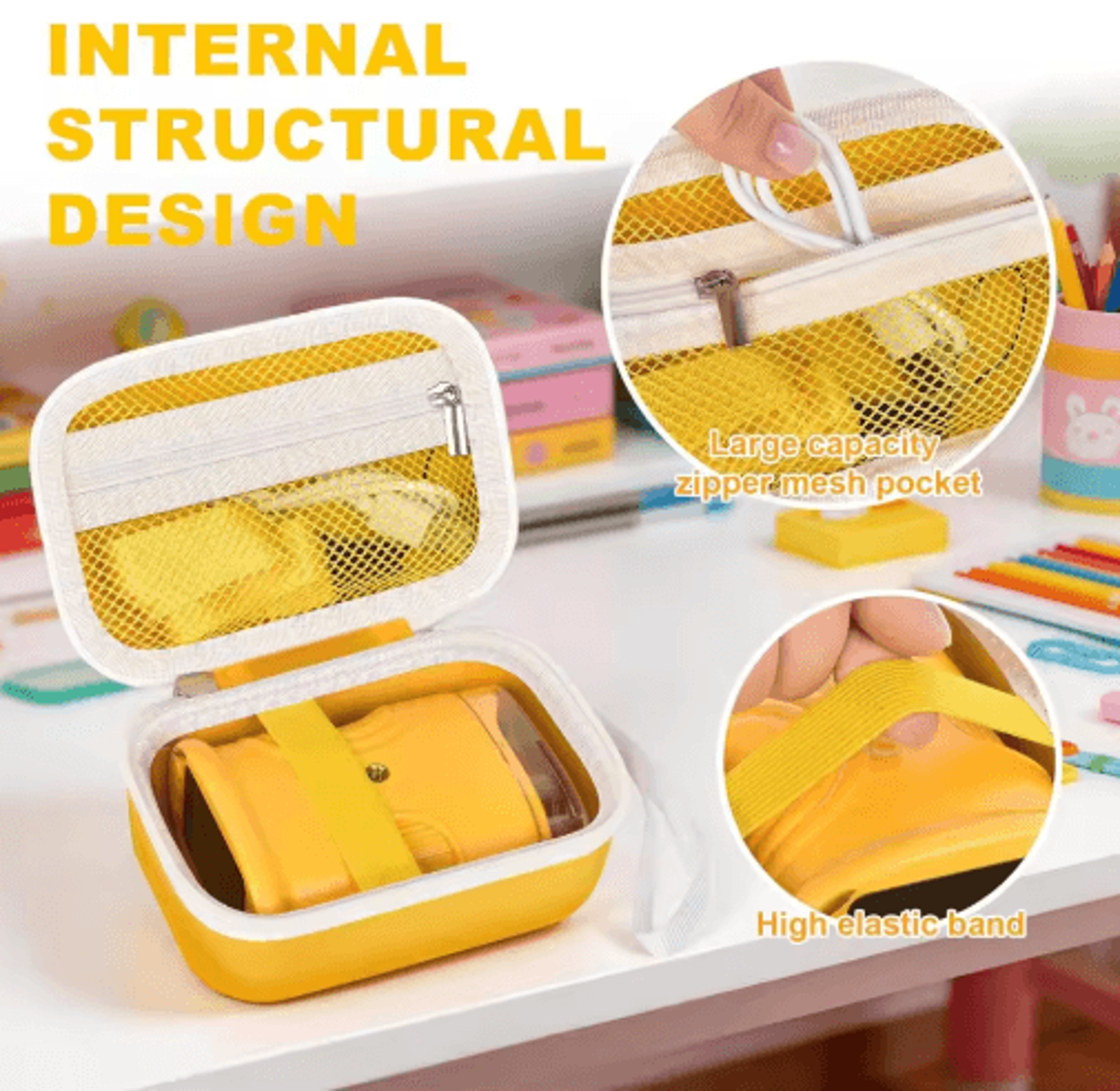 Protective Kids Microscope Case For BMDSAE  Edubini 1000X 5