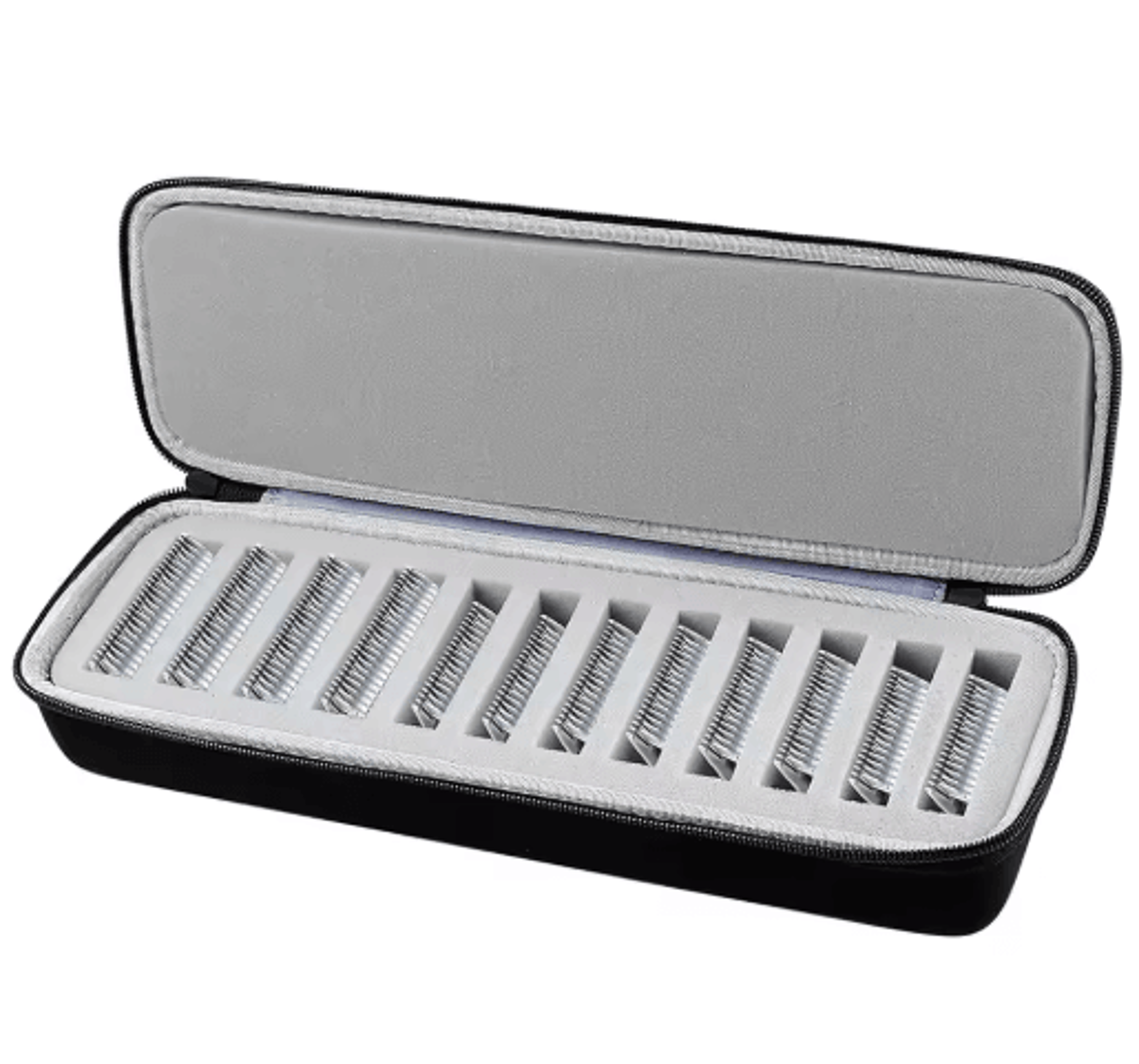 Hard Travel Grooming Clipper Blade Organizer Case 1