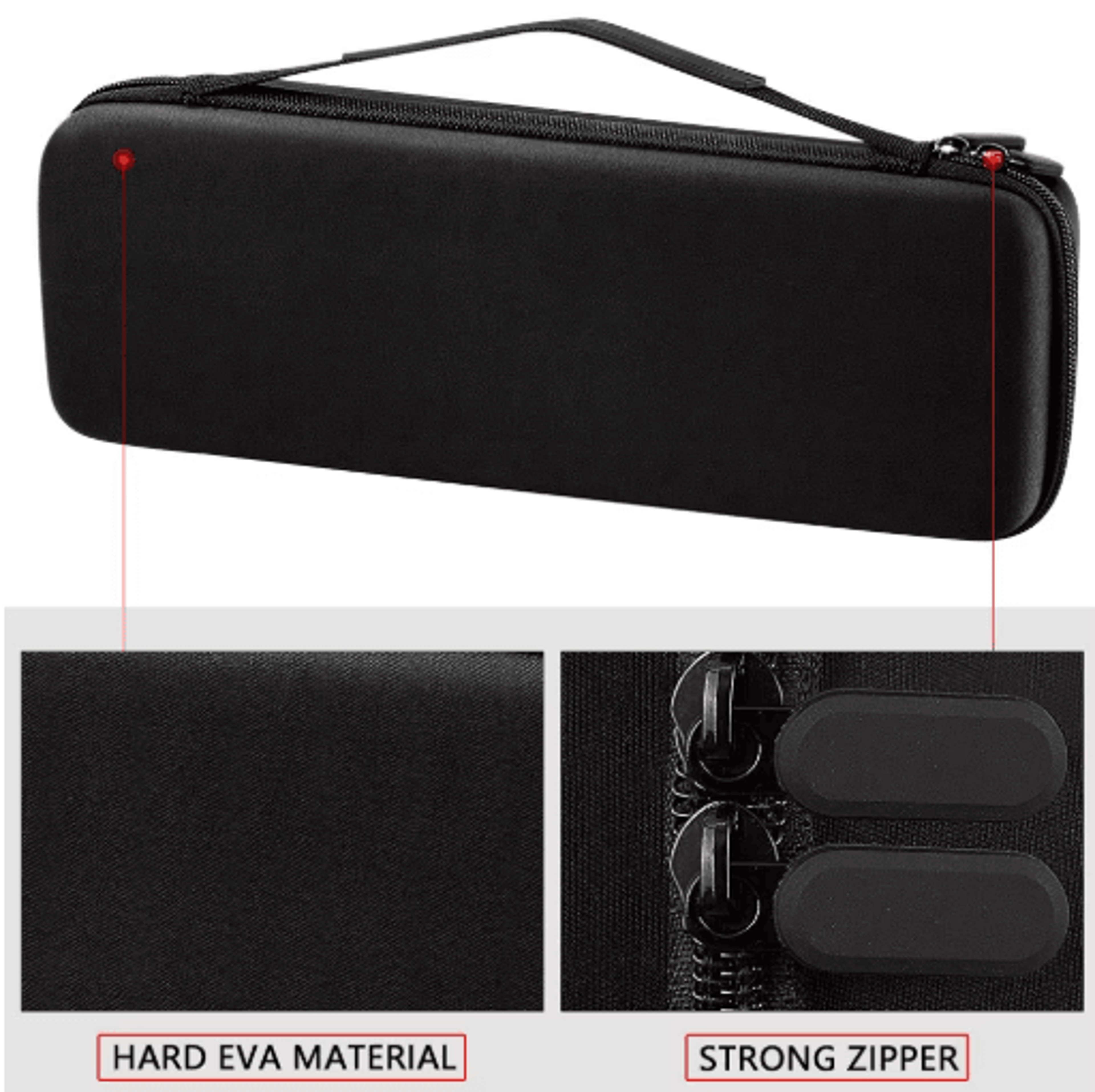 Hard Travel Grooming Clipper Blade Organizer Case 0