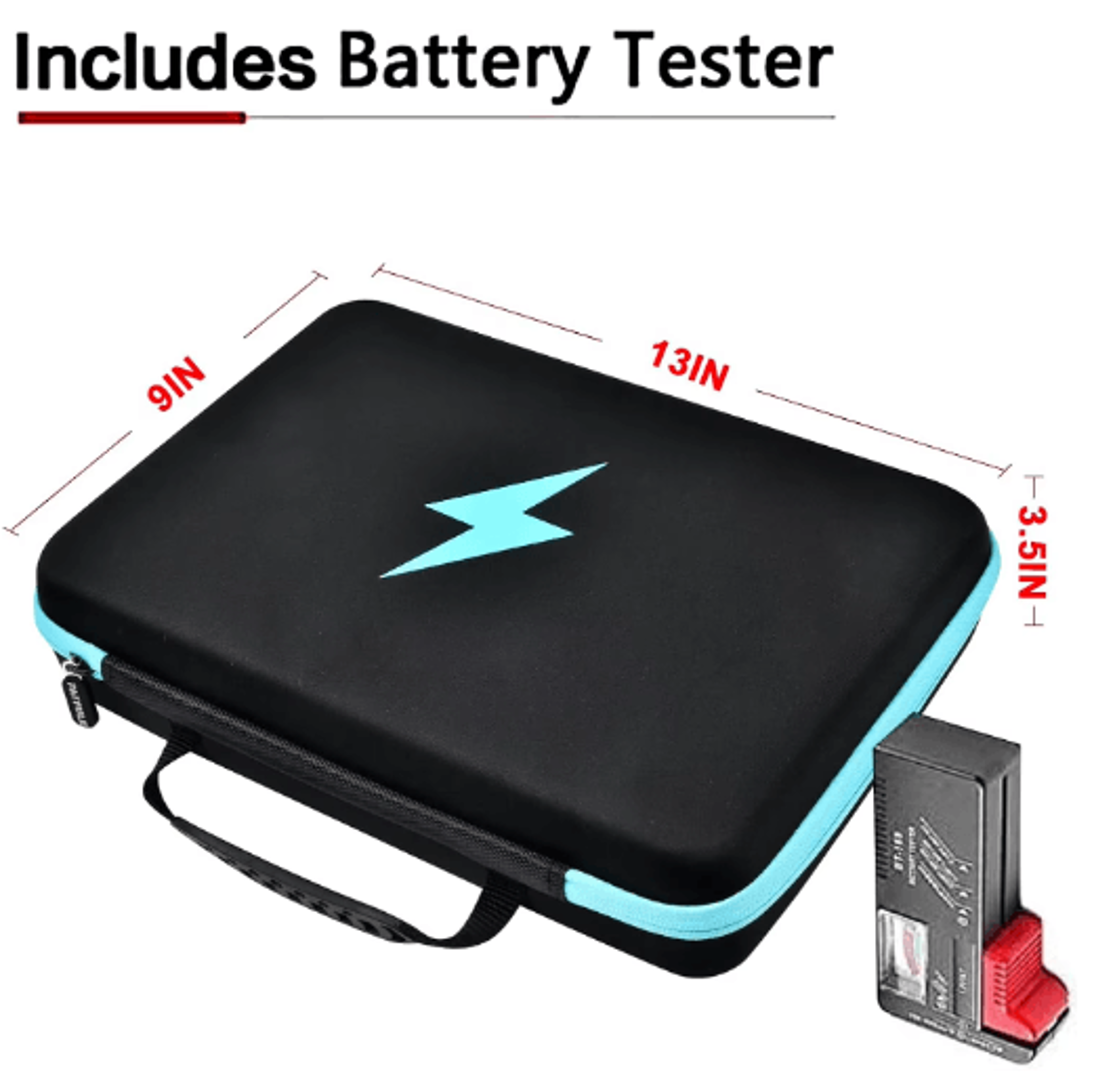 220 Battery Organizer Storage Case With Tester 4