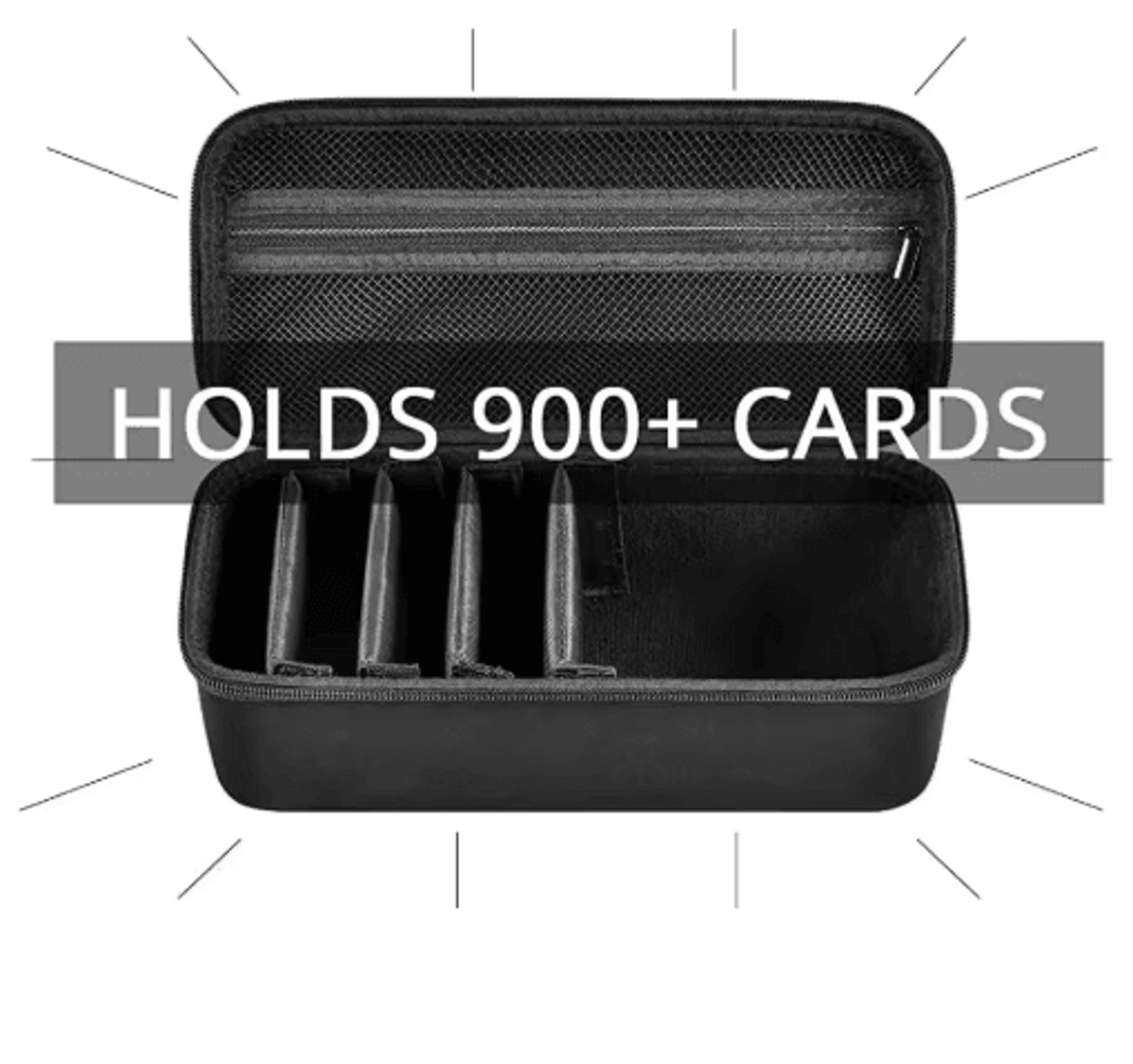 900 Card Game Storage Case  Deck Organizer 3
