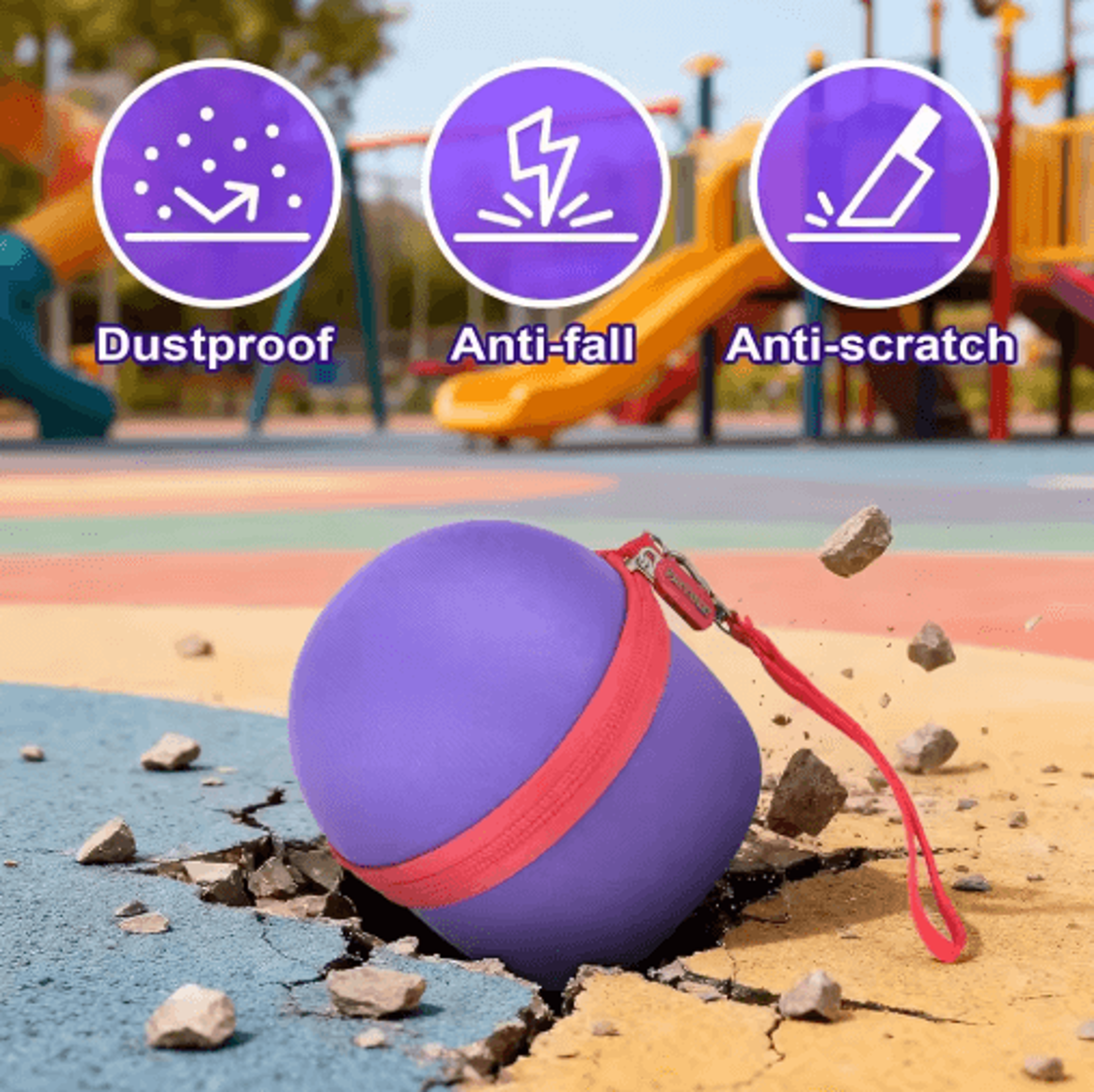 Protective Travel Case For Bitzee Interactive Hamster Ball Toys 4