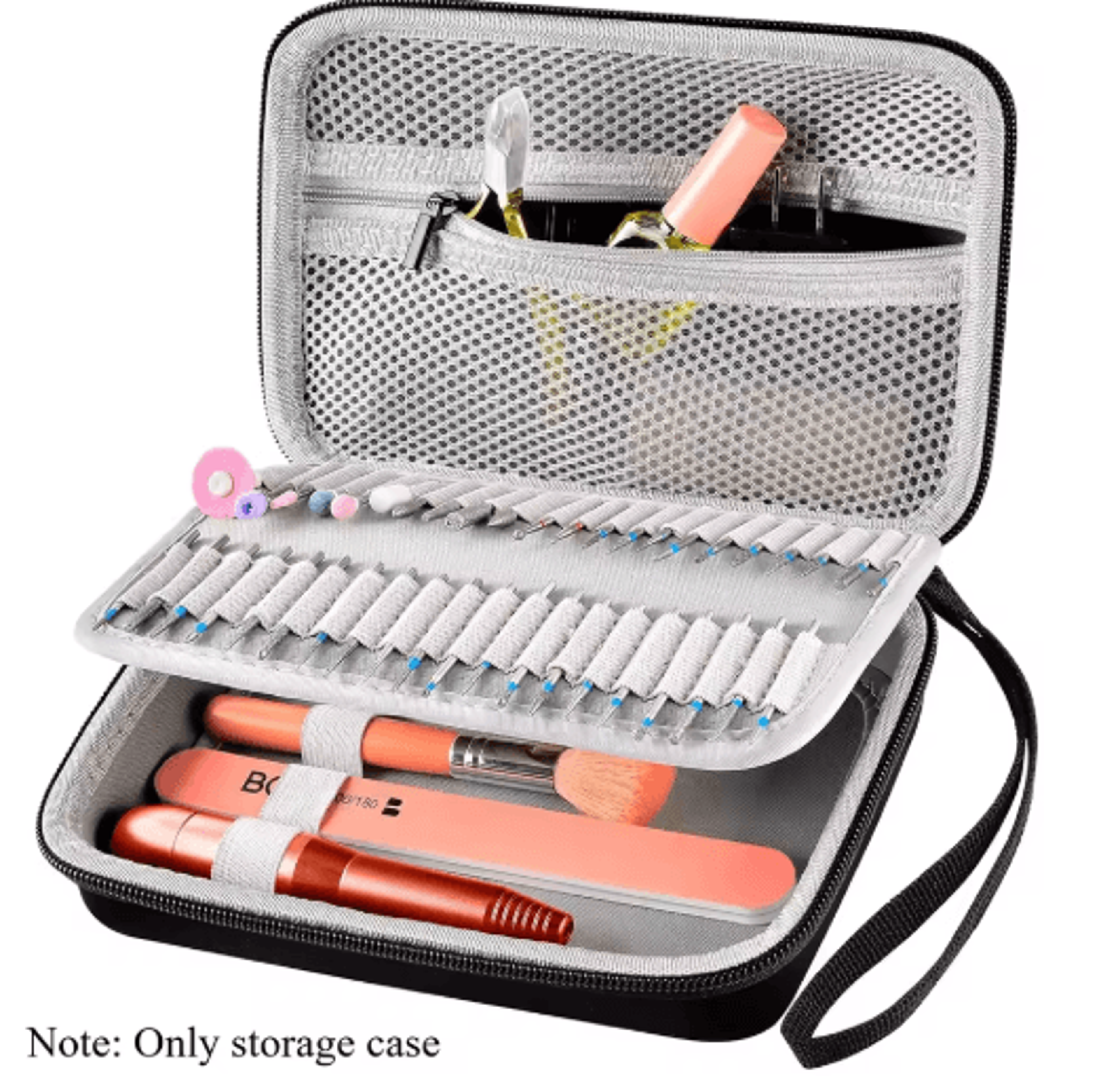 Hard EVA Carrying Case For Electric Nail Drill Kit 0