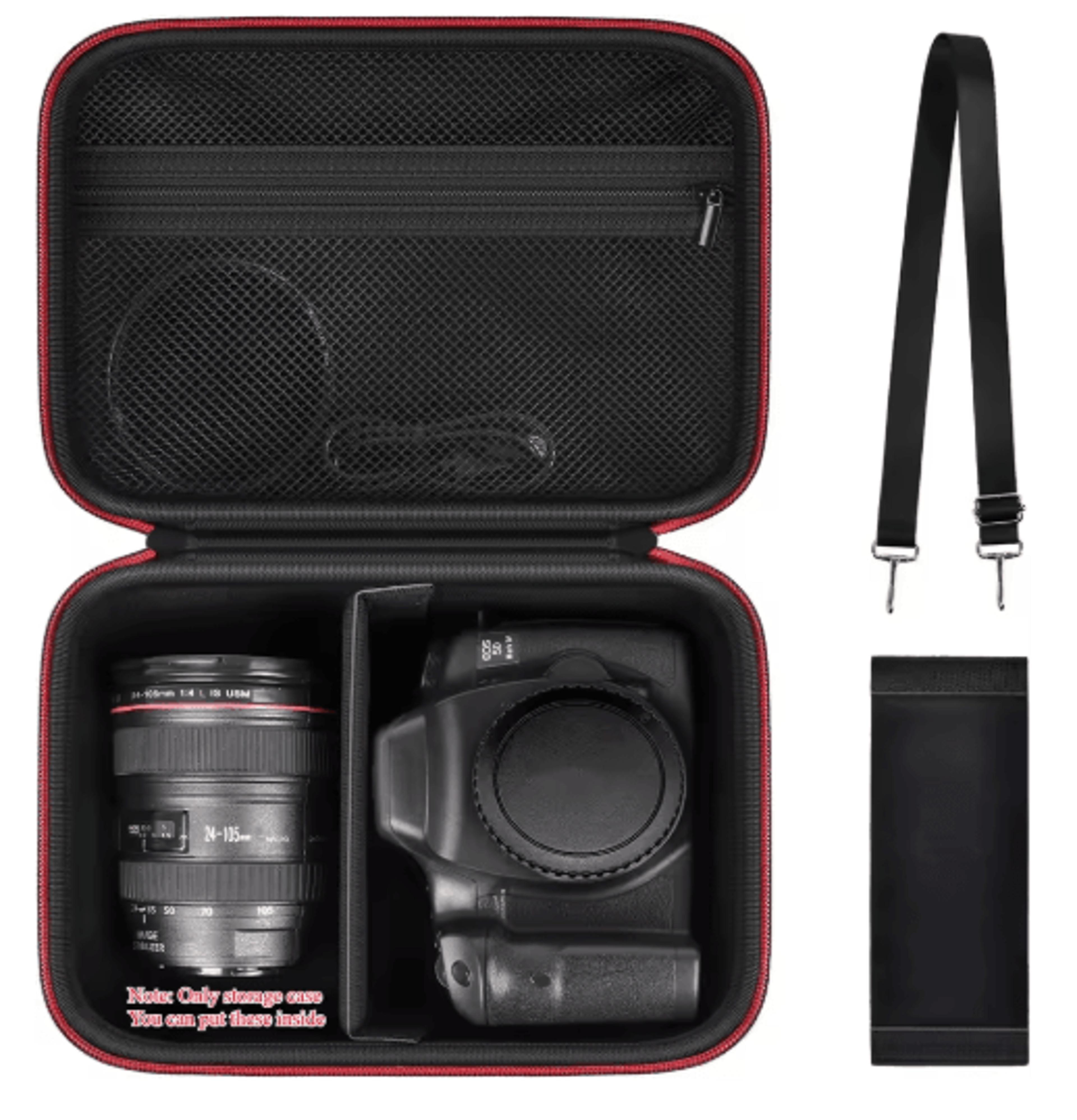 Compact Crossbody Camera Case For Canon EOS R100  R50 0