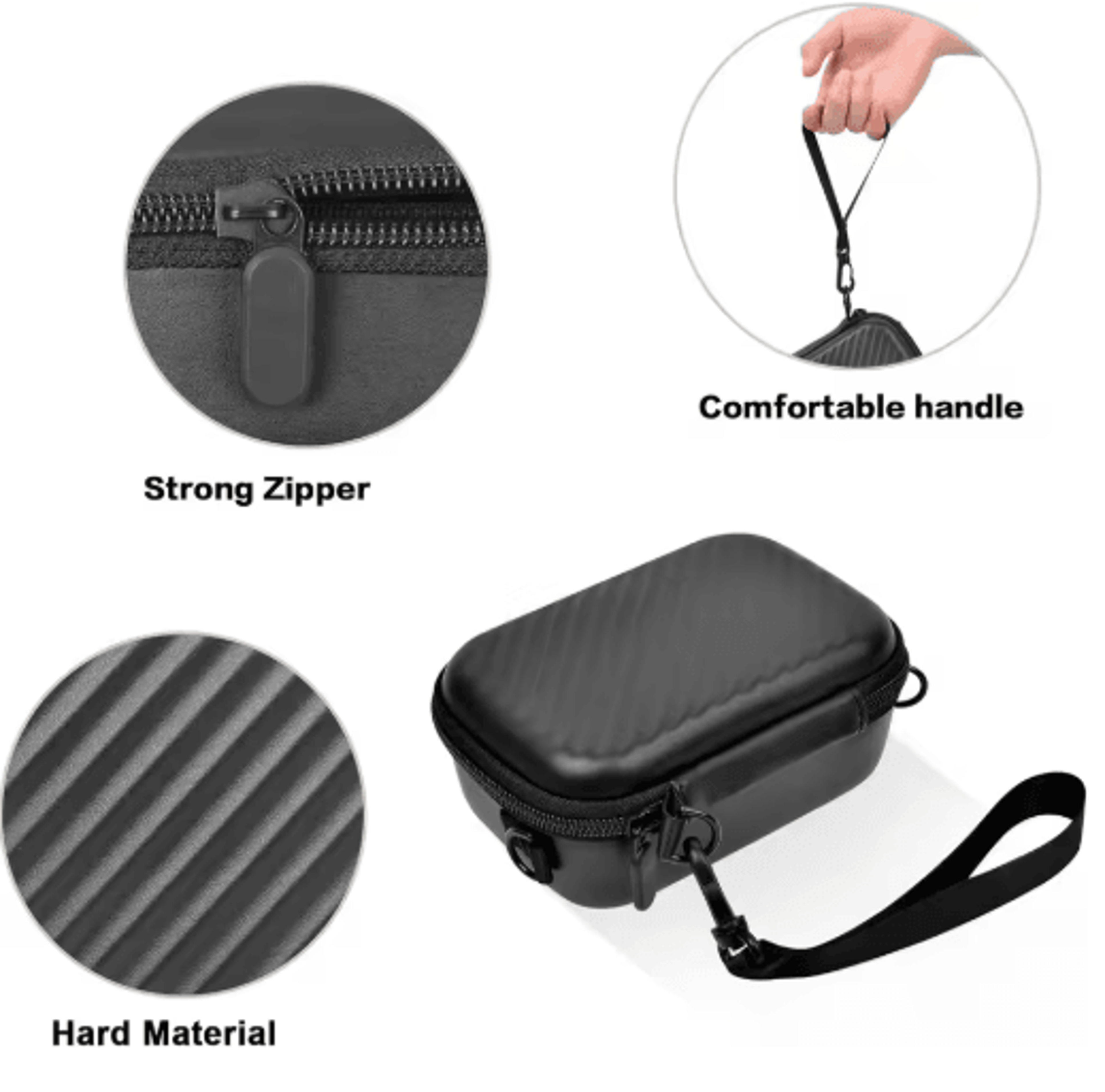 Hard EVA Camera Case For Canon PowerShot G7 X  SX Series  Travel Storage Bag 4