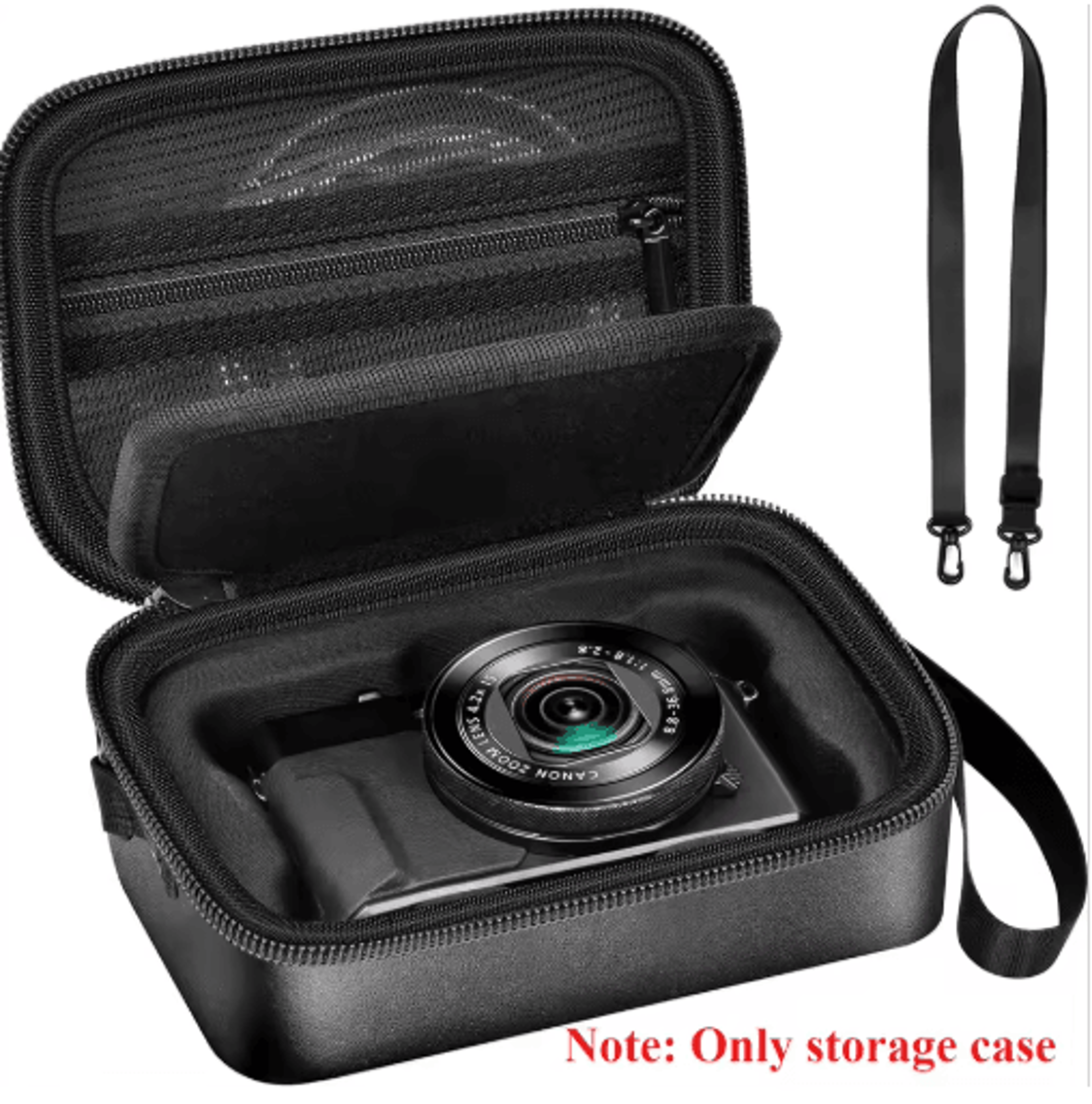 Hard EVA Camera Case For Canon PowerShot G7 X  SX Series  Travel Storage Bag 0