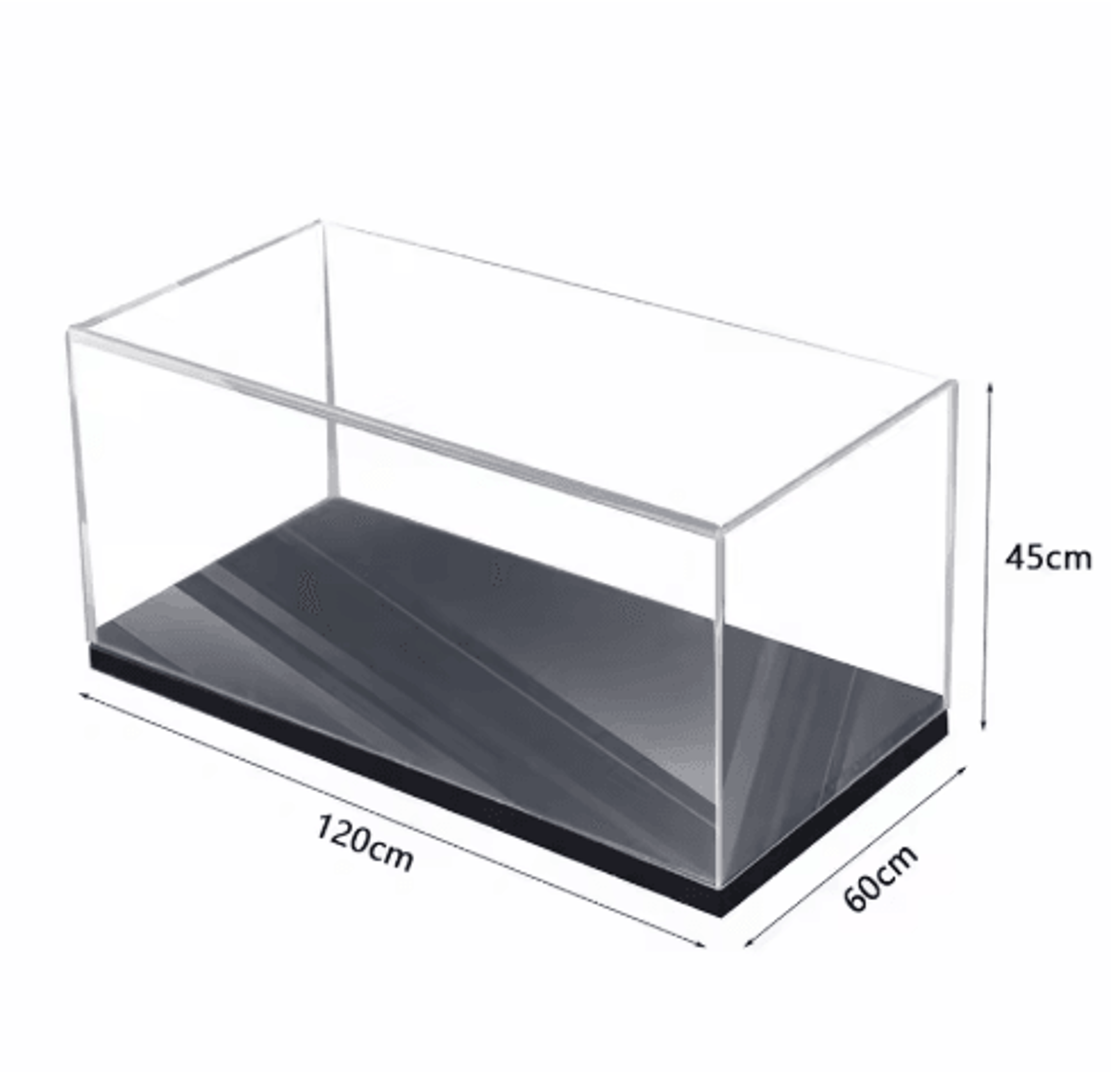 Transparent Acrylic Model Car Display Box 2