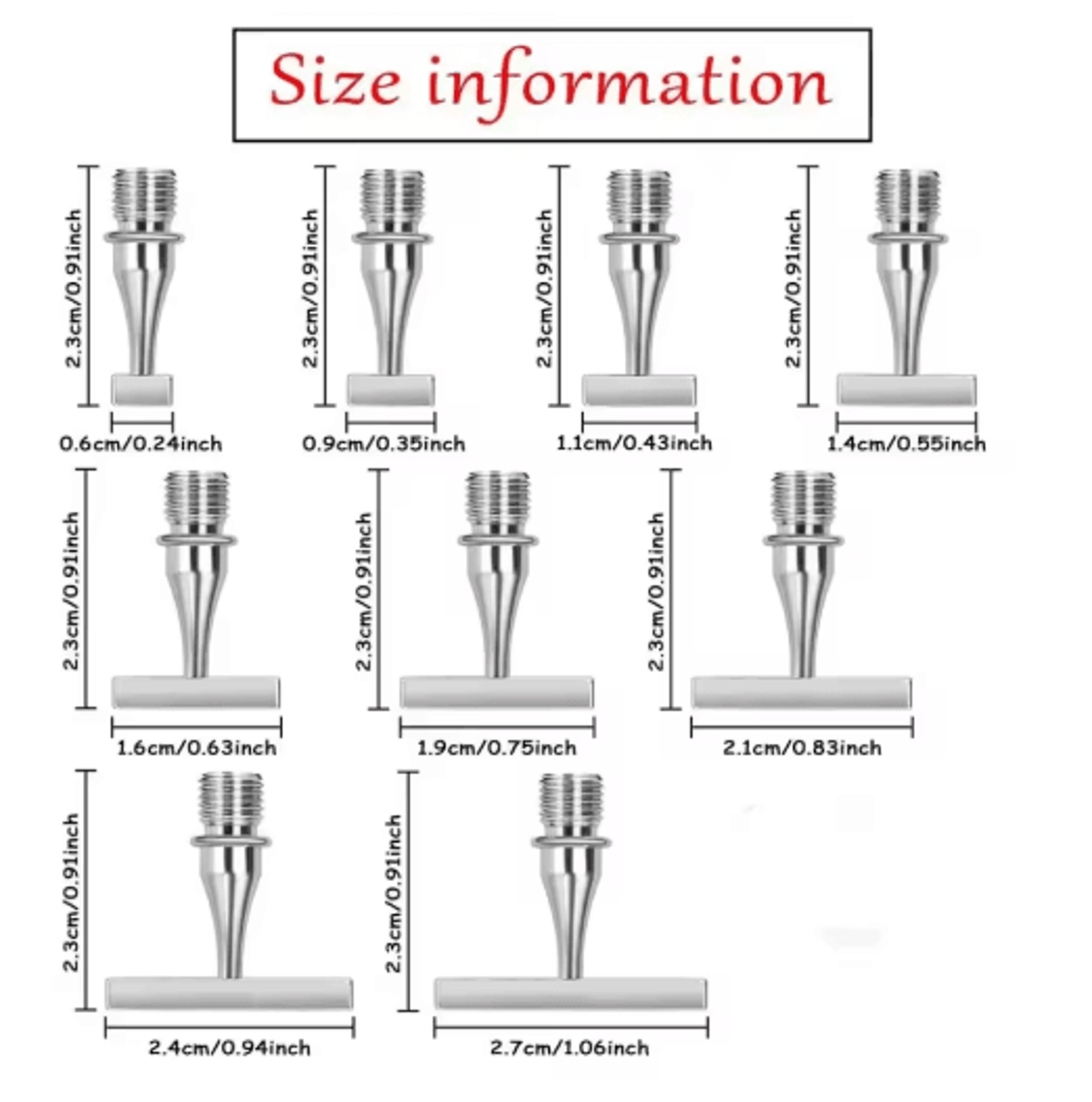 Replaceable Metal Threaded Tips For Diamond Painting Pens 11