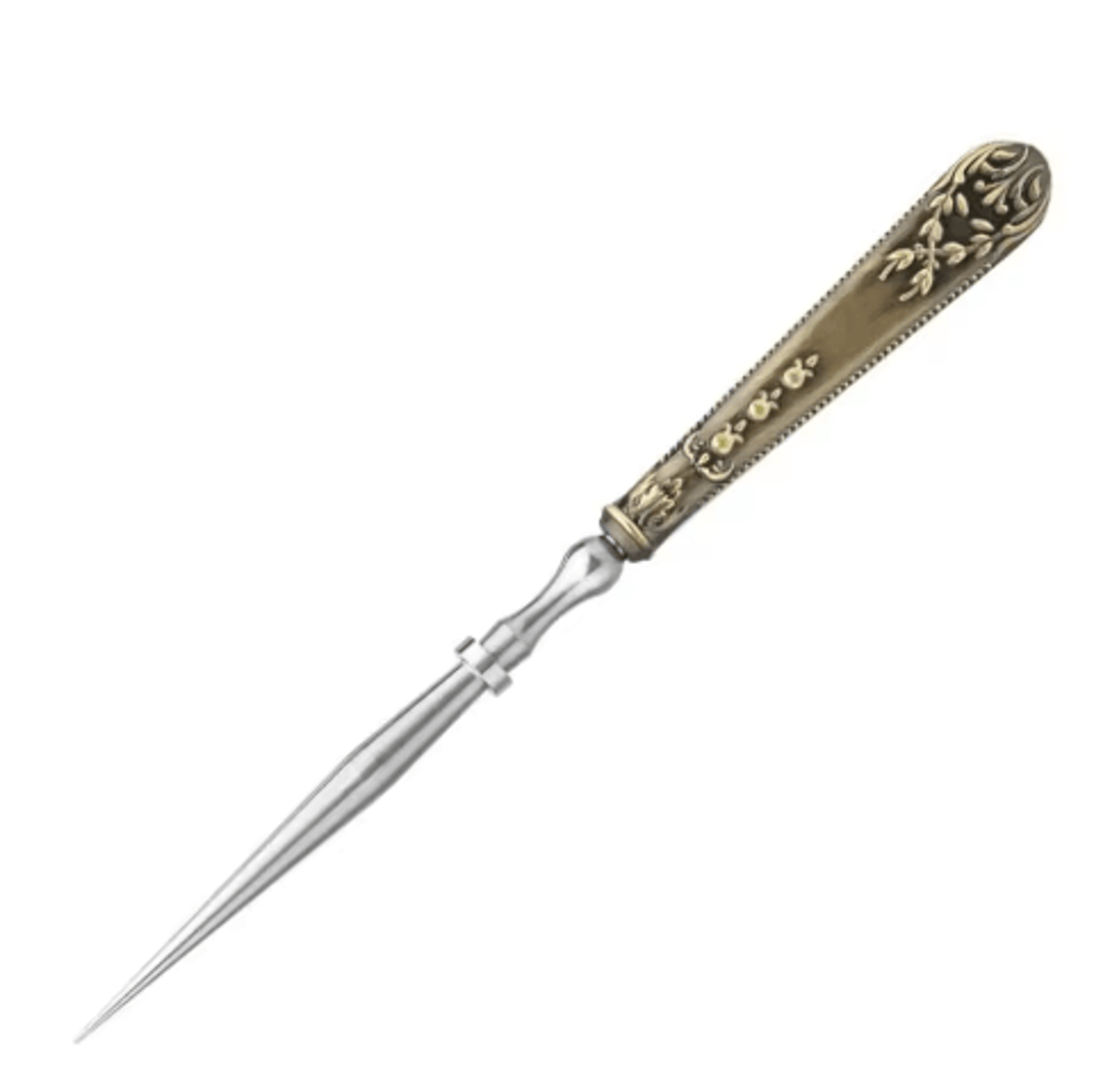 Vintage Metal Sewing Awl For Leather  Hand Stitching 7