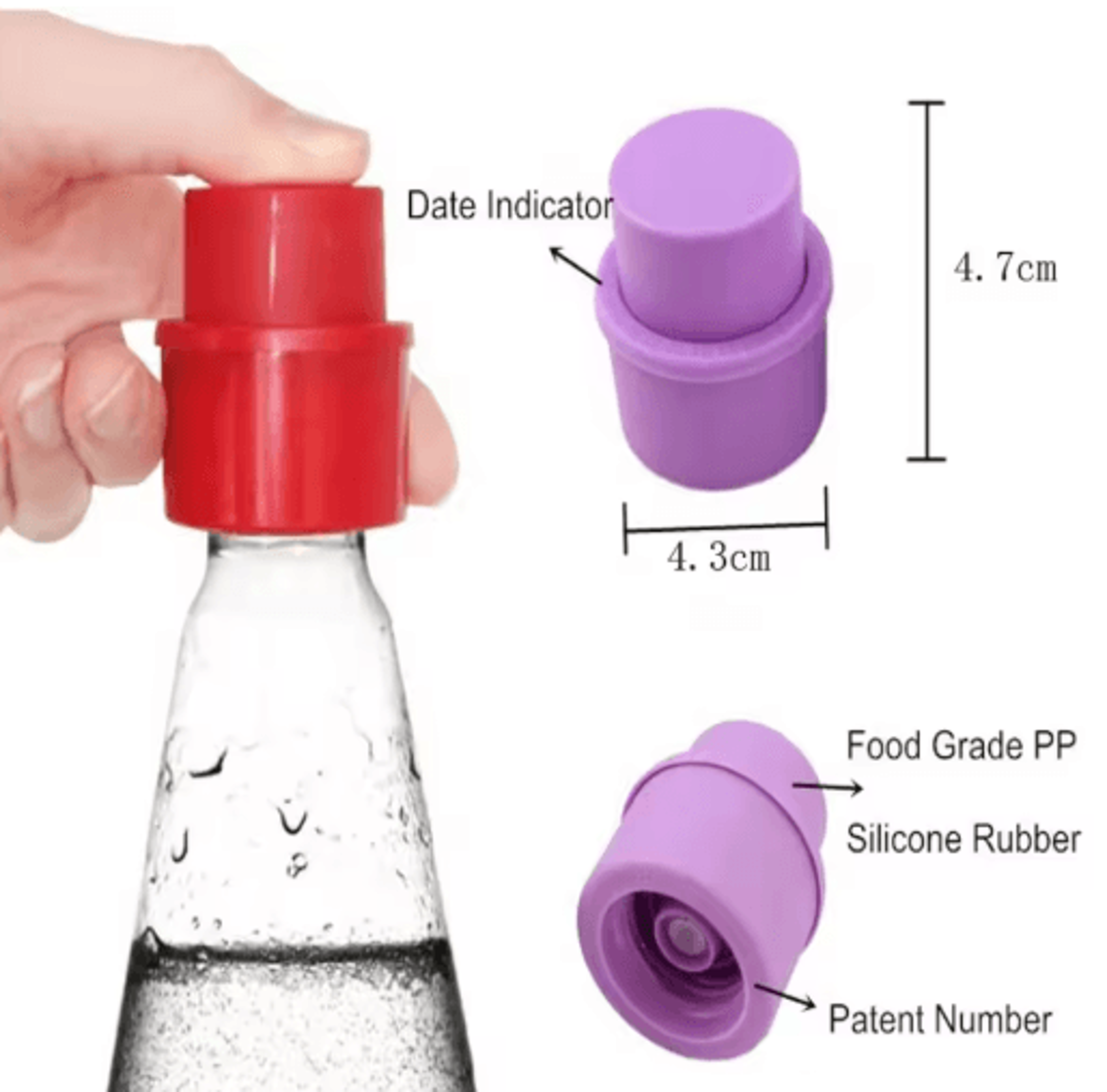 Reusable Soda Bottle Cap  Carbonation Keeper 10
