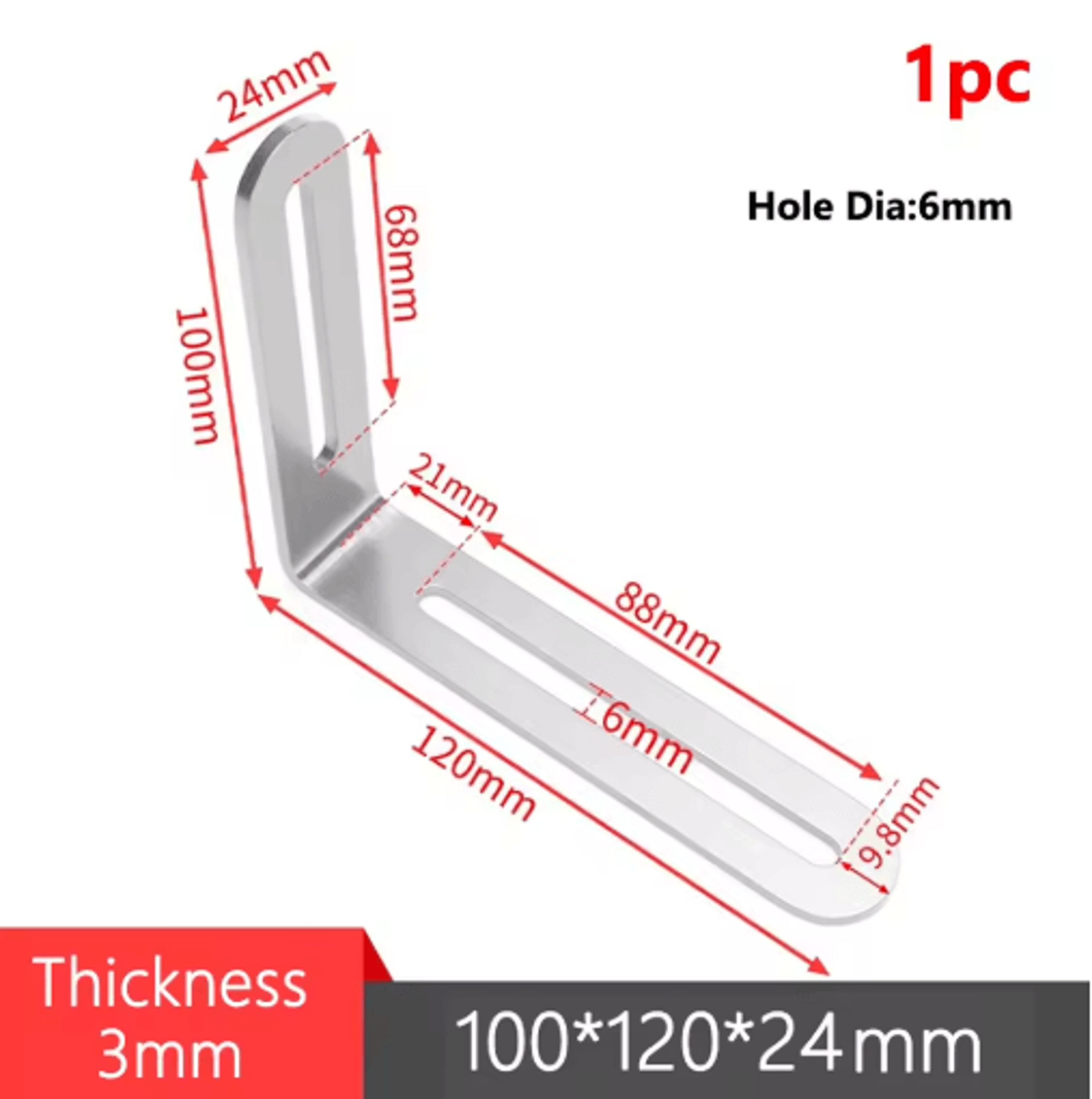 Stainless Steel 90 LShaped Corner Brackets 9