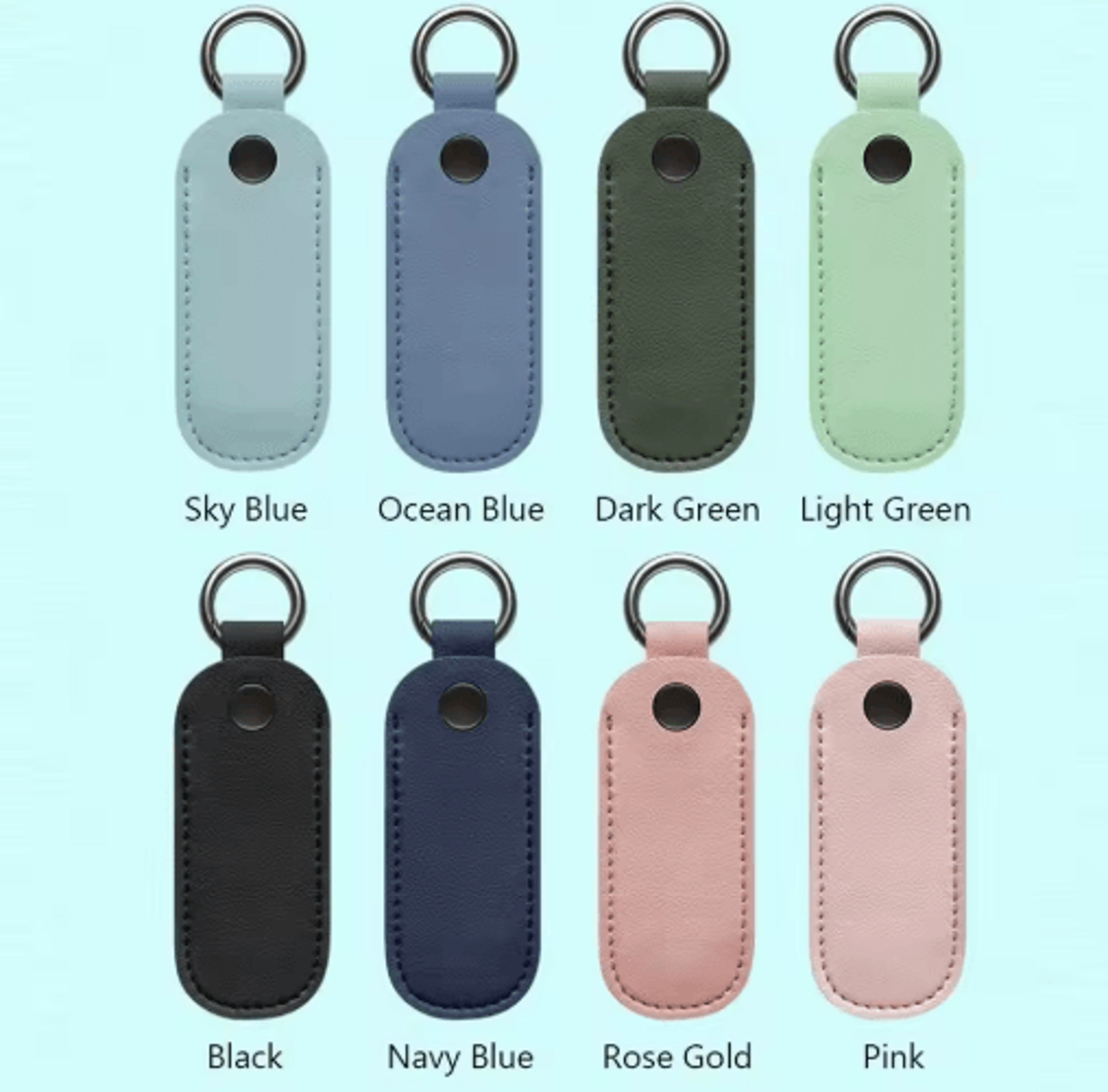Leather USB Flash Drive Protective Storage Pouch 10