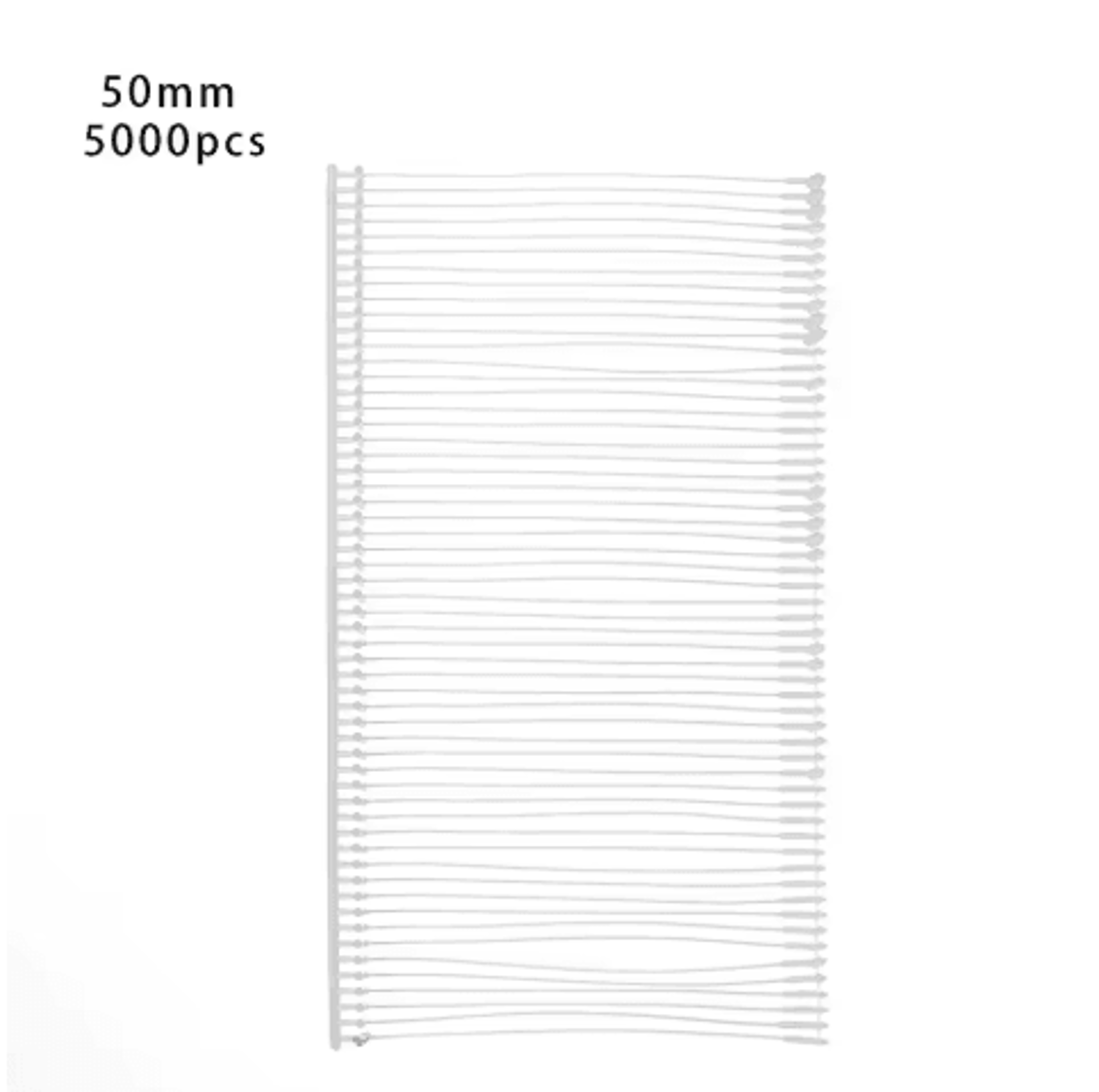 5000Piece White Standard Garment Tagging Fasteners 9