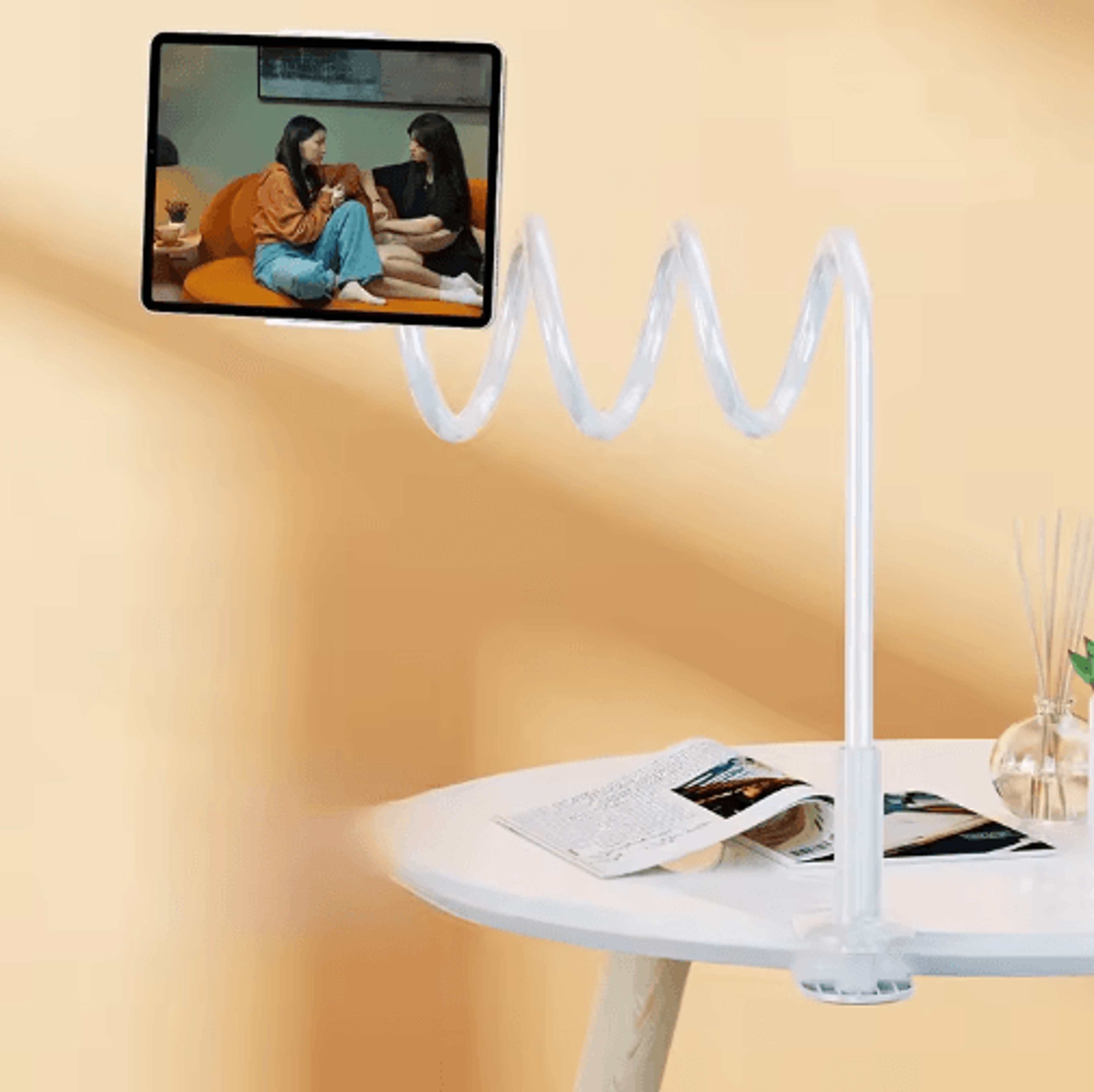 Adjustable Cantilever Phone  Tablet Holder Stand 1