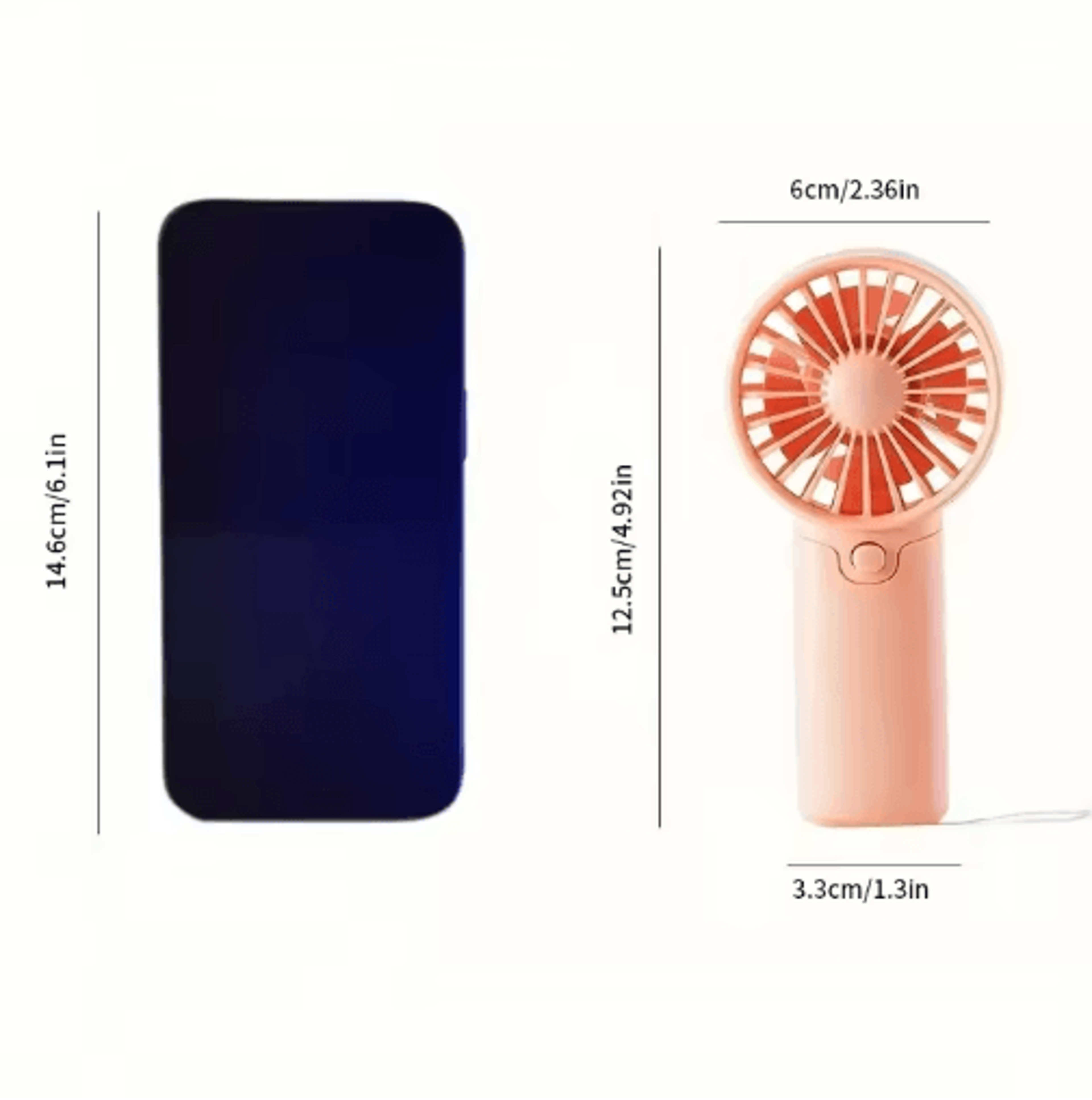 Mini Portable Handheld Fan For Travel  Everyday Cooling 1