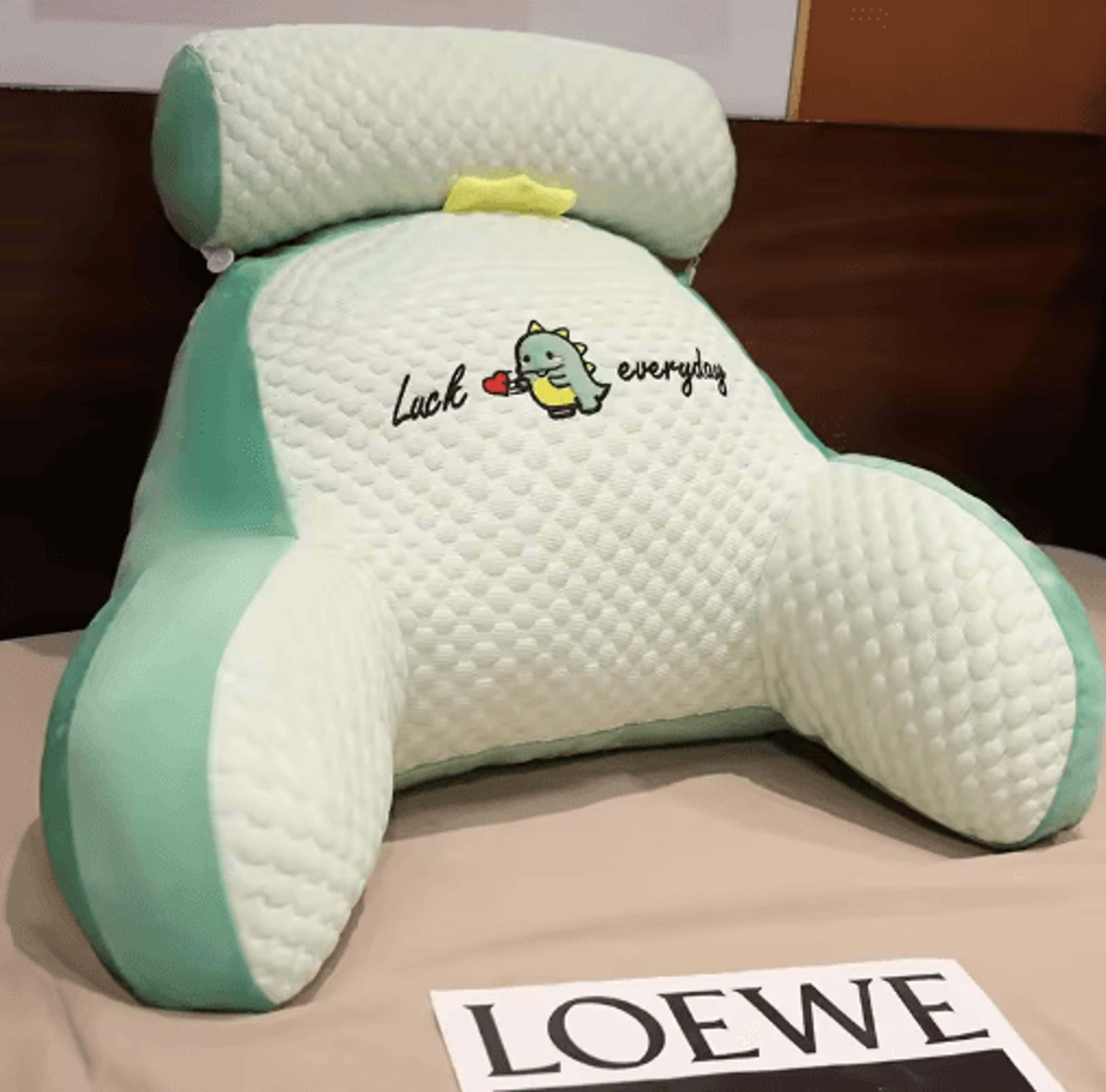 Ergonomic Reading Pillow With Adjustable Back  Lumbar Support 2