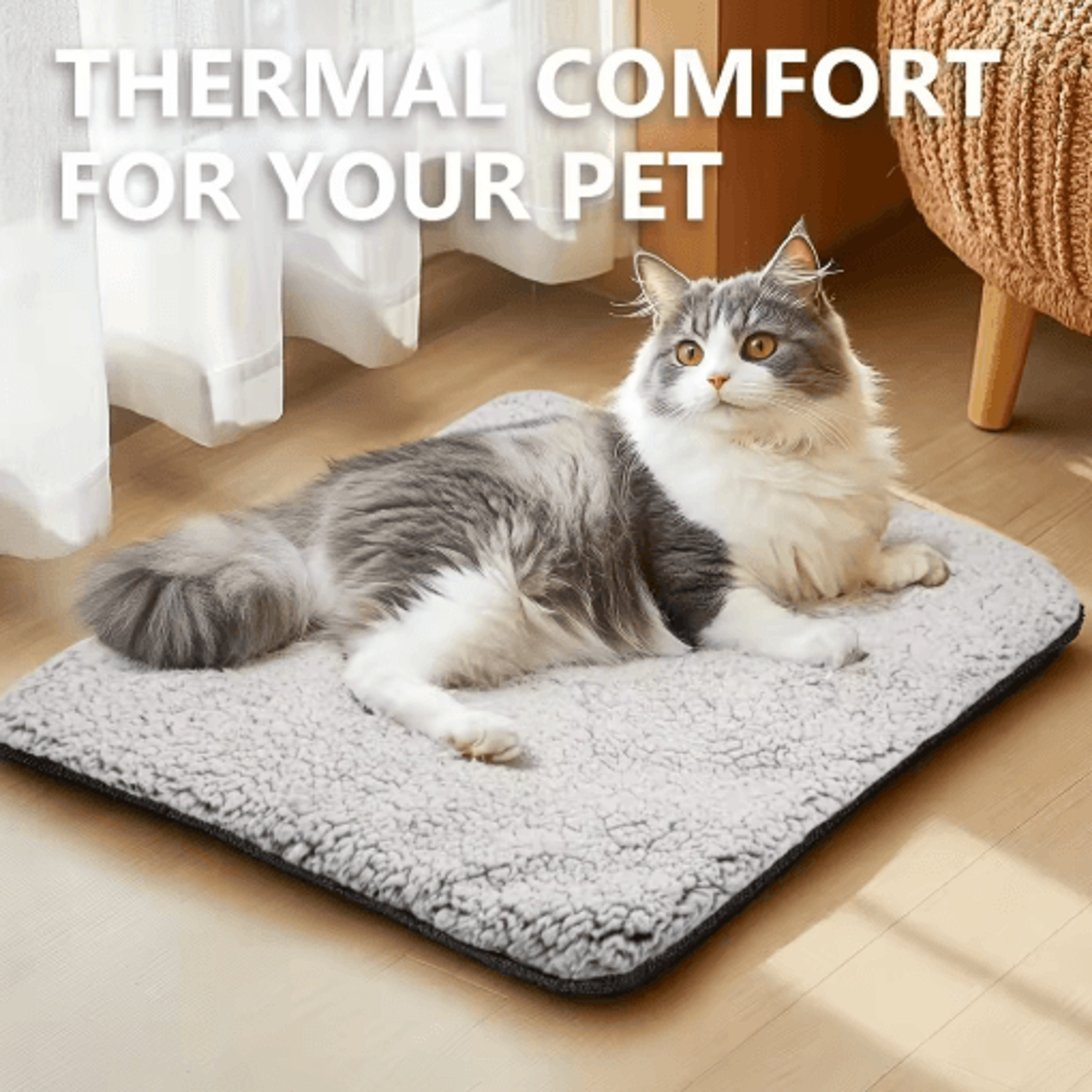 SelfWarming Pet Pad For Cats  Dogs 6