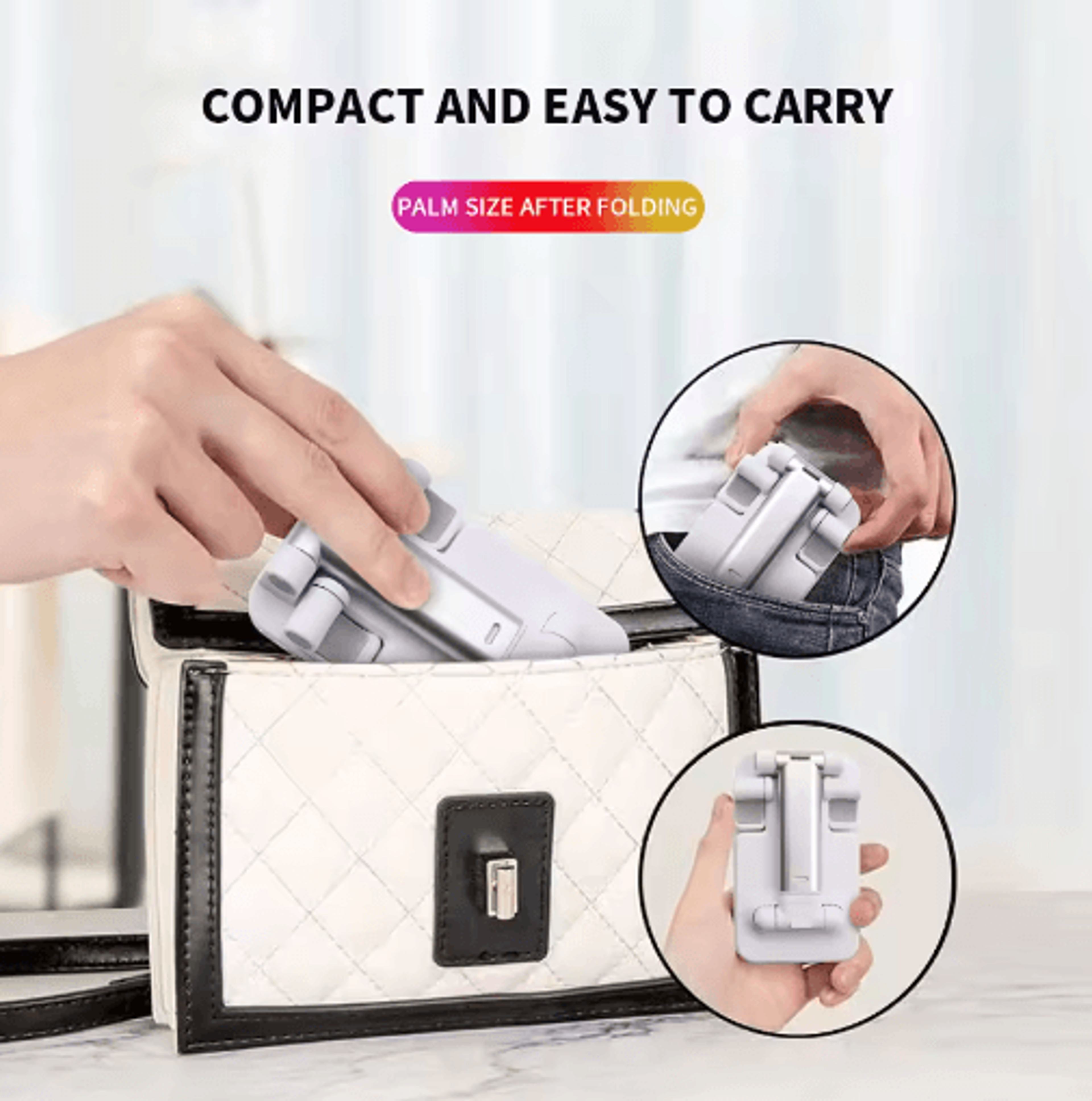Flexible Adjustable Desktop Phone  Tablet Holder Stand 3