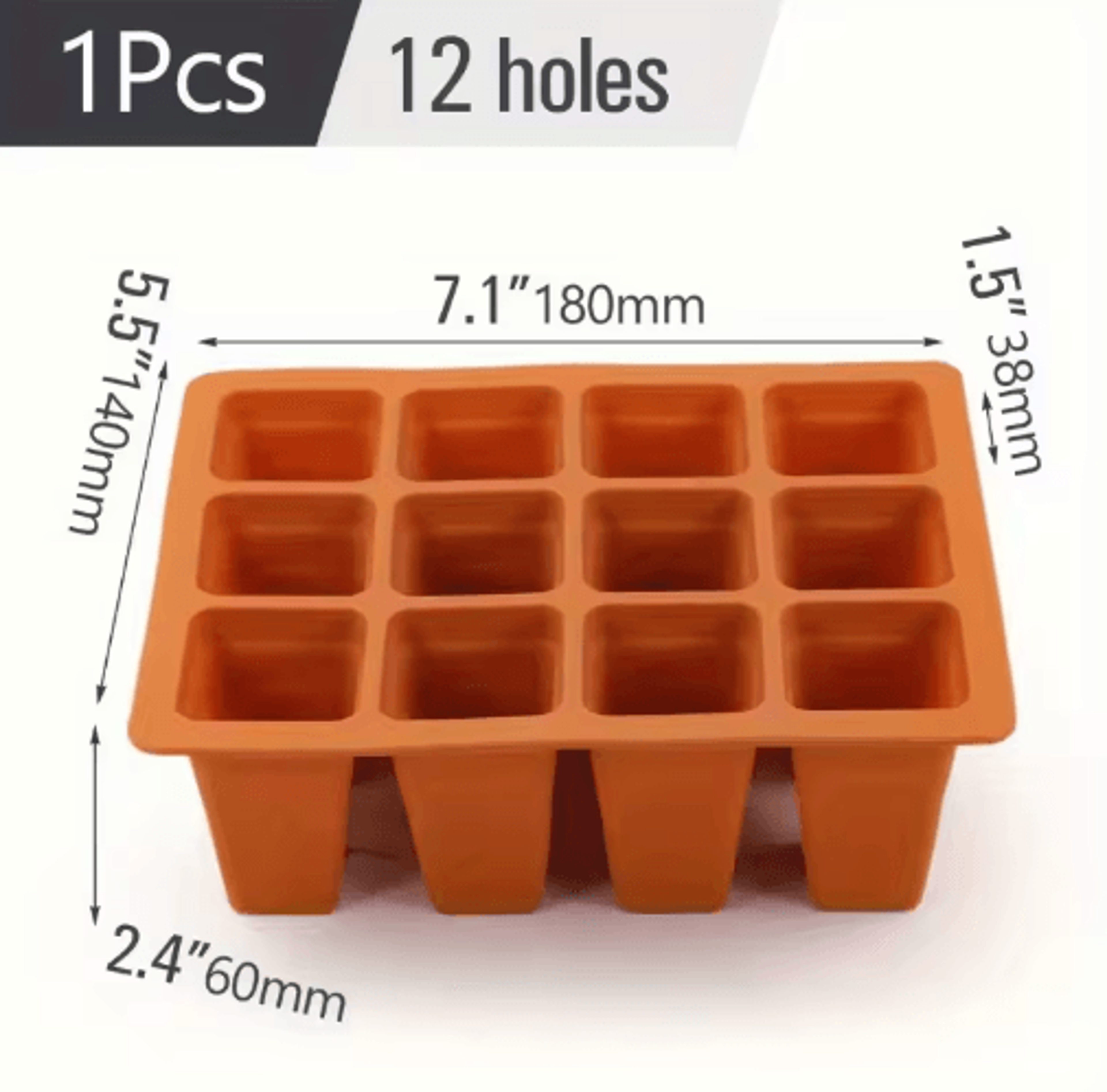 9Cell Silicone Seed Germination  Seedling Tray 3